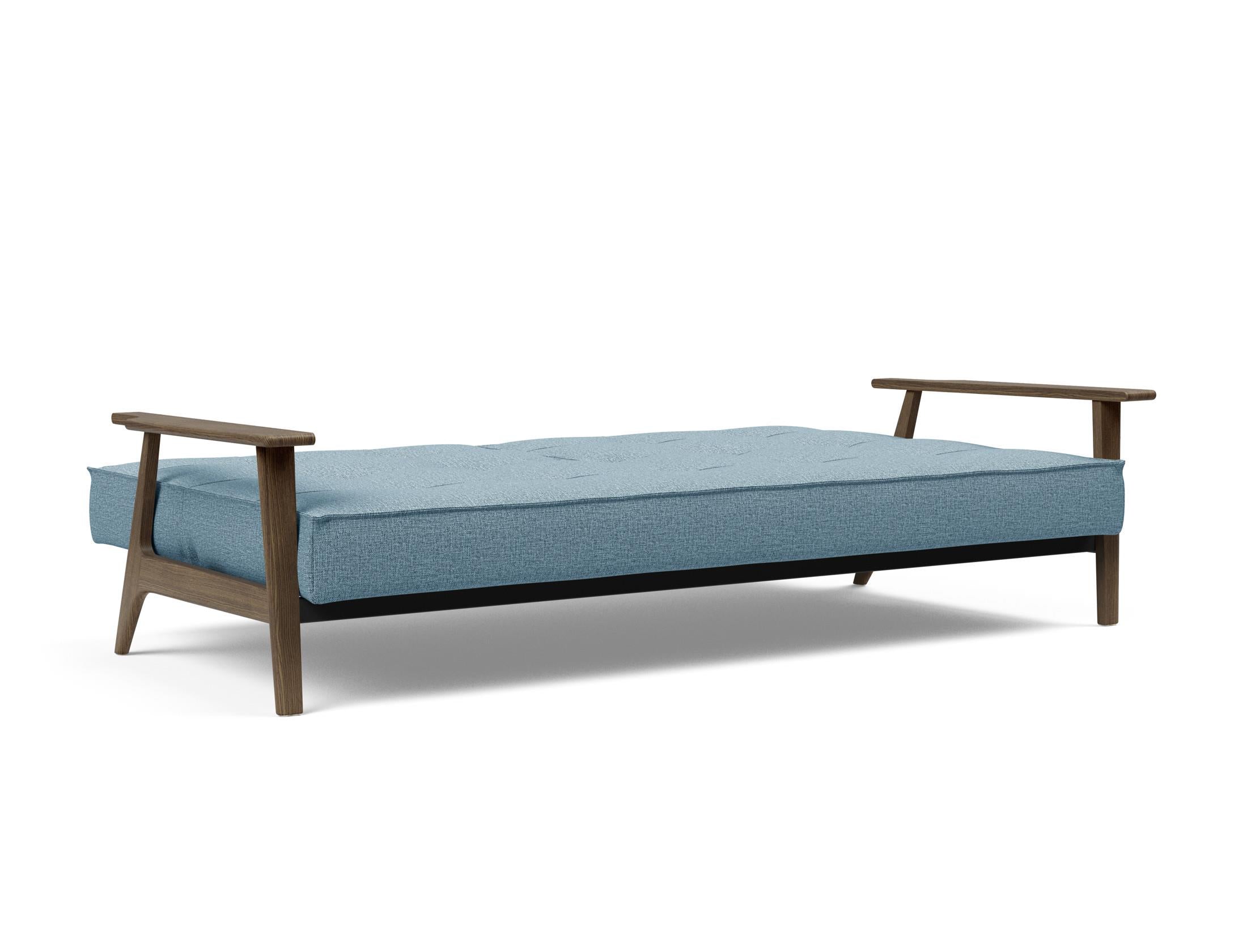 Erleben Sie das stilvolle Splitback Sofabett 115 Frej von Innovation Living – ideal für platzsparende Lösungen und zeitgemäße Einrichtung.