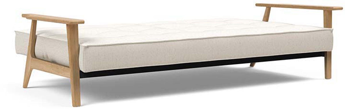 Splitback Sofabett 115 Frej in 531 Bouclé Off White präsentiert im Onlineshop von KAQTU Design AG. Bettsofa ist von Innovation Living