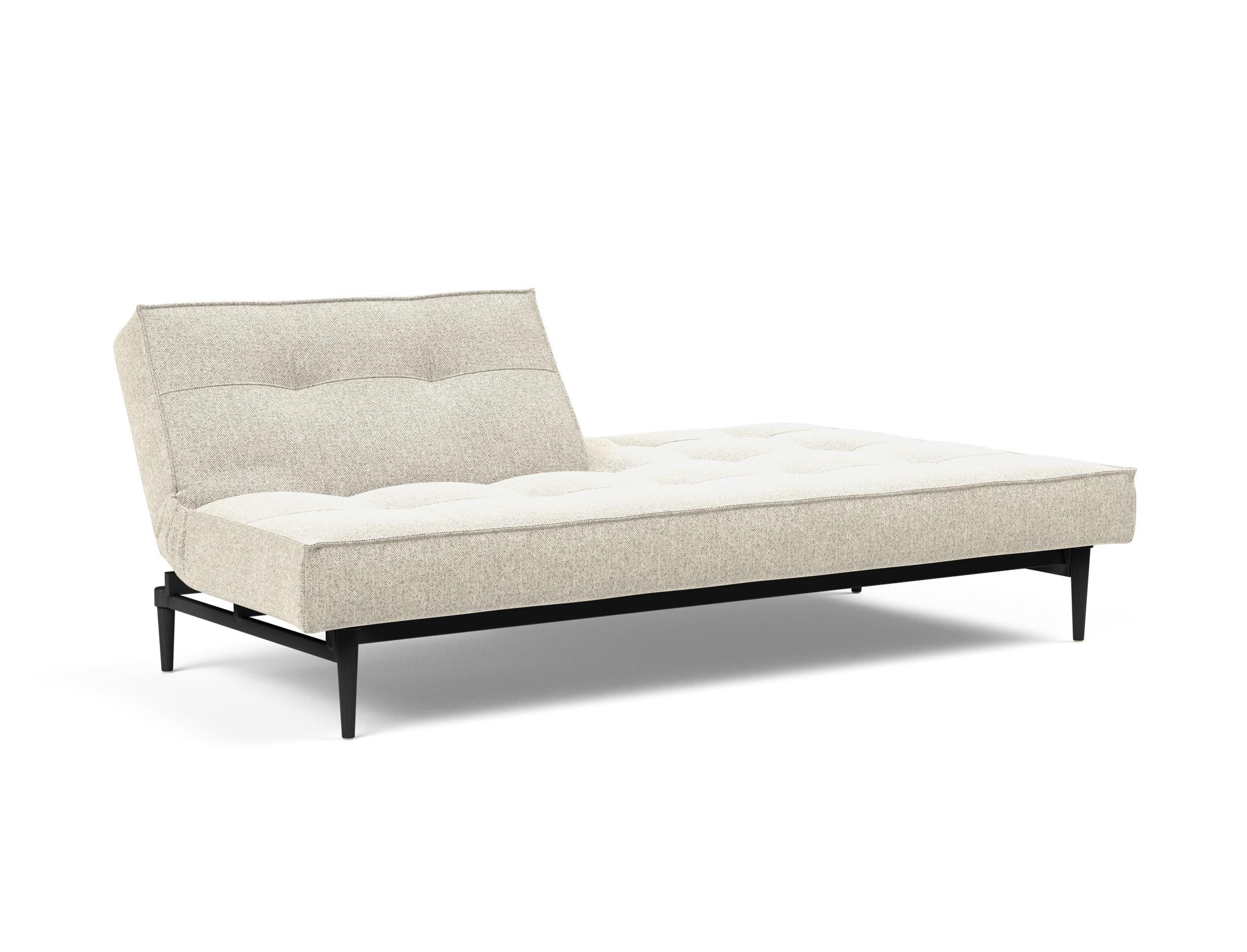 Entdecken Sie das elegante Splitback Sofabett 115 Styletto von Innovation Living – die perfekte Kombination aus Funktionalität und modernem Stil für jedes Zuhause.