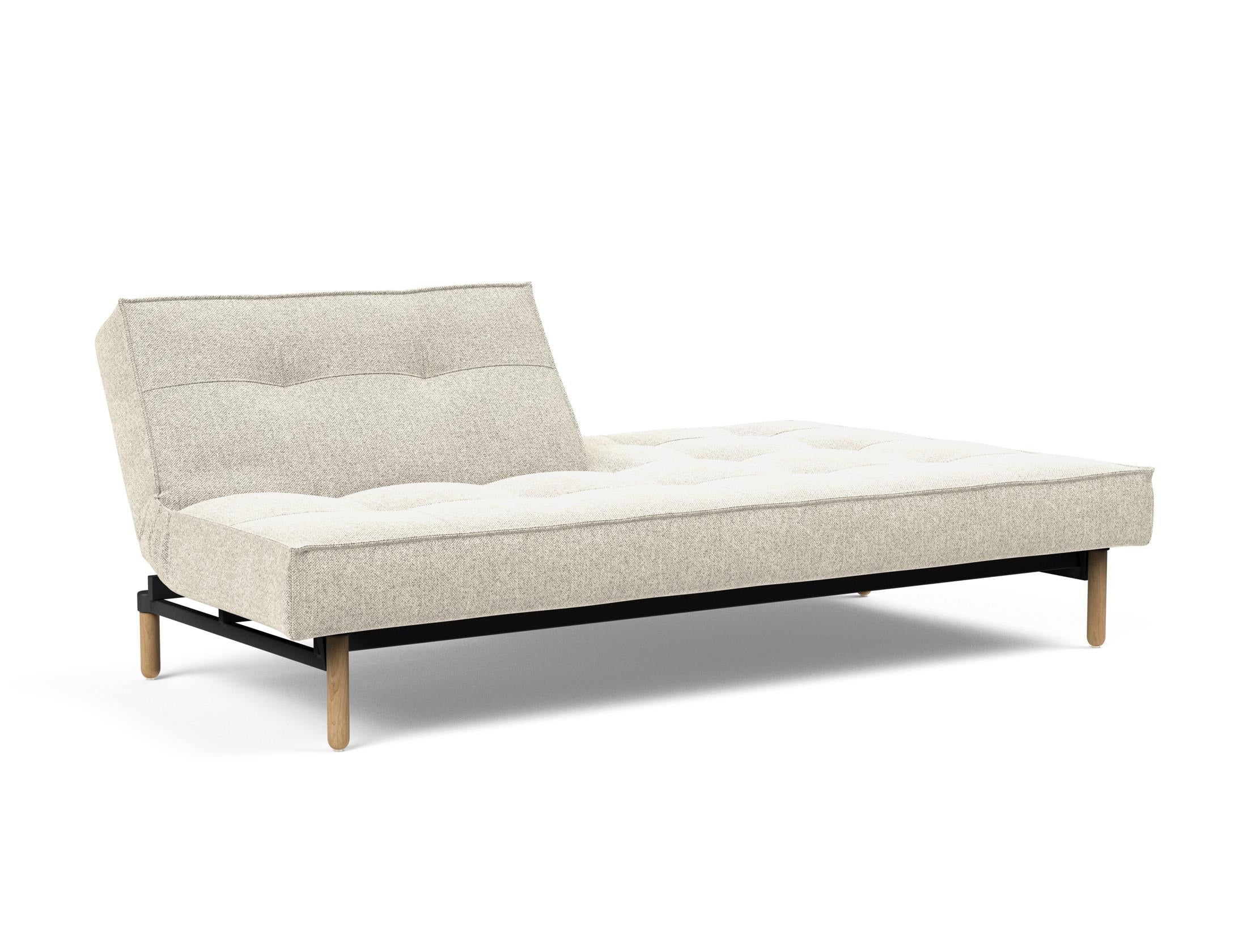 Das Splitback Sofabett 115 Stem von Innovation Living vereint modernes Design mit praktischer Funktionalität, perfekt für Gäste und platzsparende Lösungen.