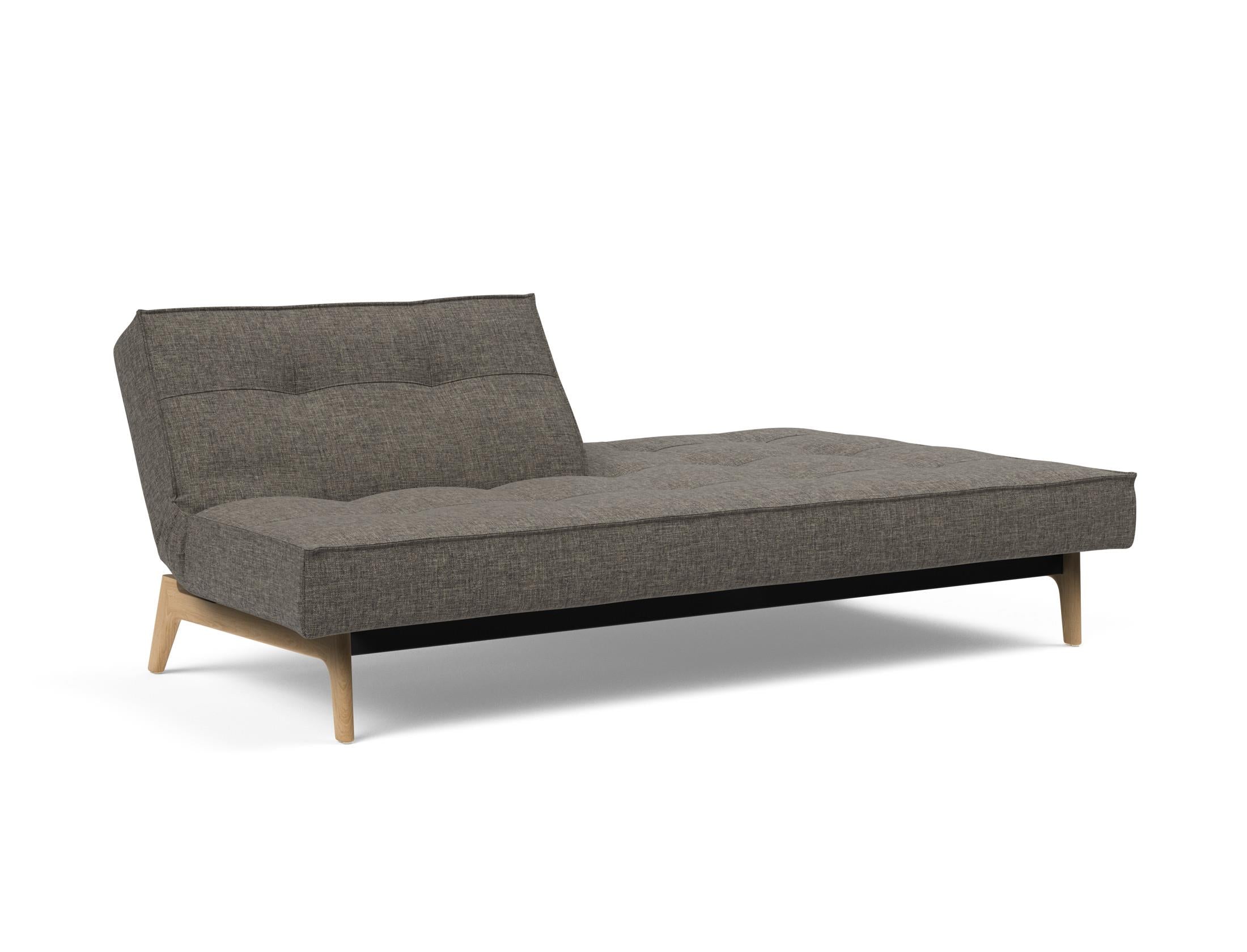 Das Splitback Sofabett 115 Eik von Innovation Living vereint stilvolle Eleganz mit praktischer Vielseitigkeit – ideal für Ihr Zuhause.