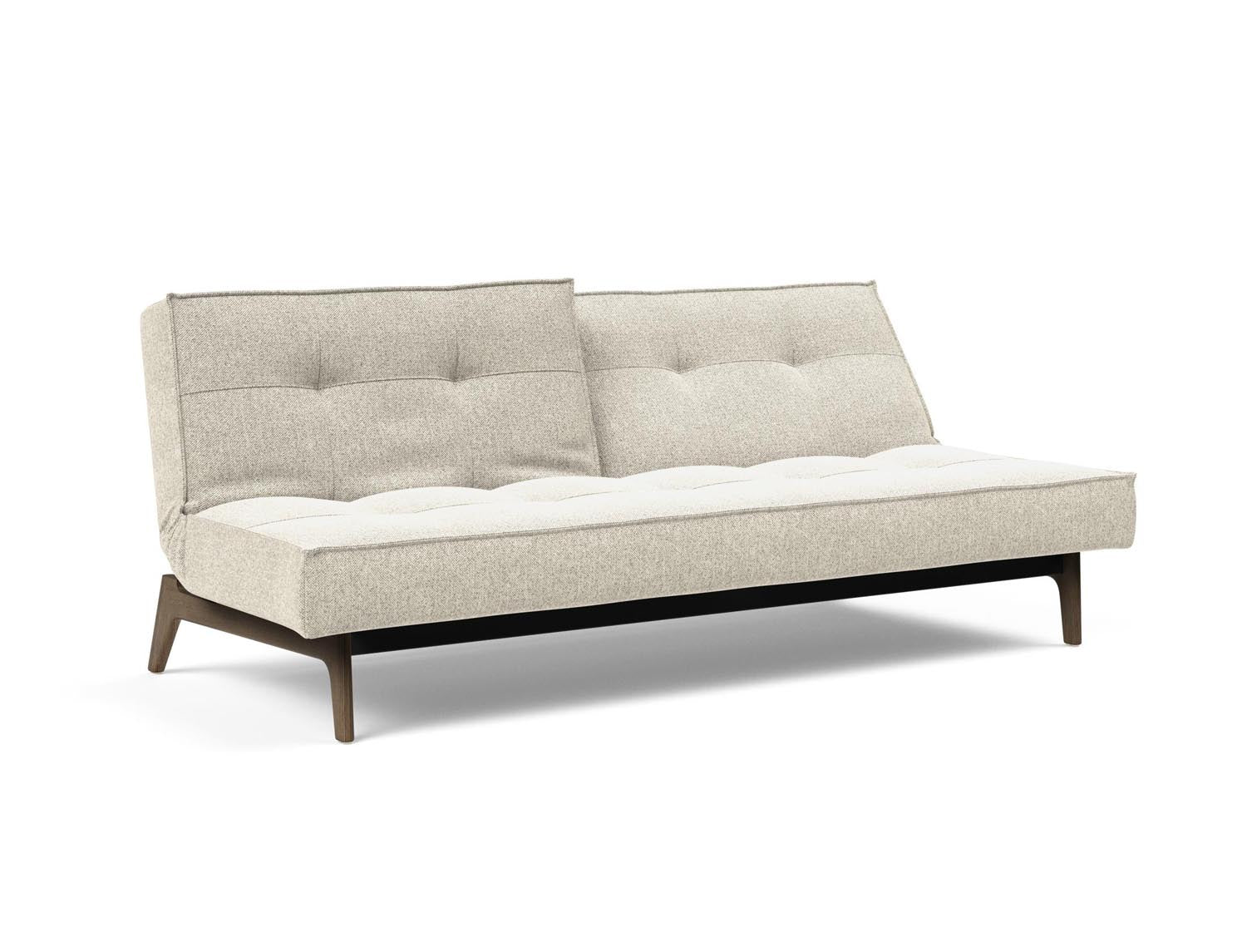 Das Splitback Sofabett 115 Eik von Innovation Living vereint stilvolle Eleganz mit Funktionalität – ideal für Gäste und kleine Räume.