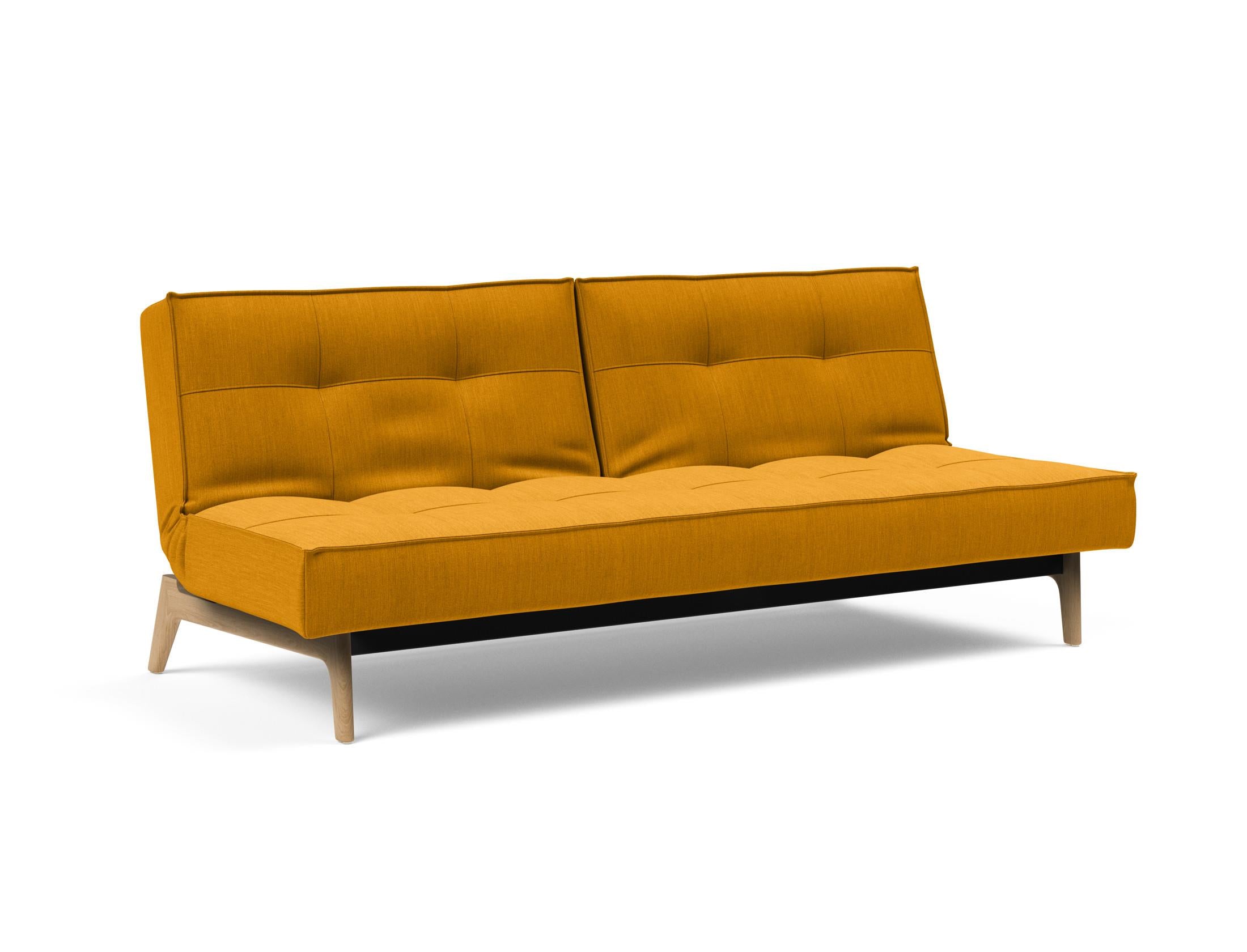 Das Splitback Sofabett 115 Eik von Innovation Living vereint stilvolle Eleganz mit praktischer Vielseitigkeit – ideal für Ihr Zuhause.