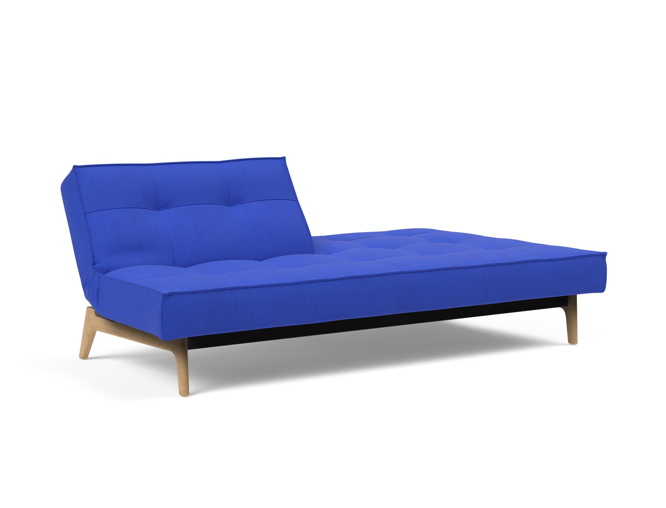 Das Splitback Sofabett 115 Eik von Innovation Living bietet modernes Design und vielseitige Nutzung – perfekt für jedes Zuhause und überraschende Übernachtungen.