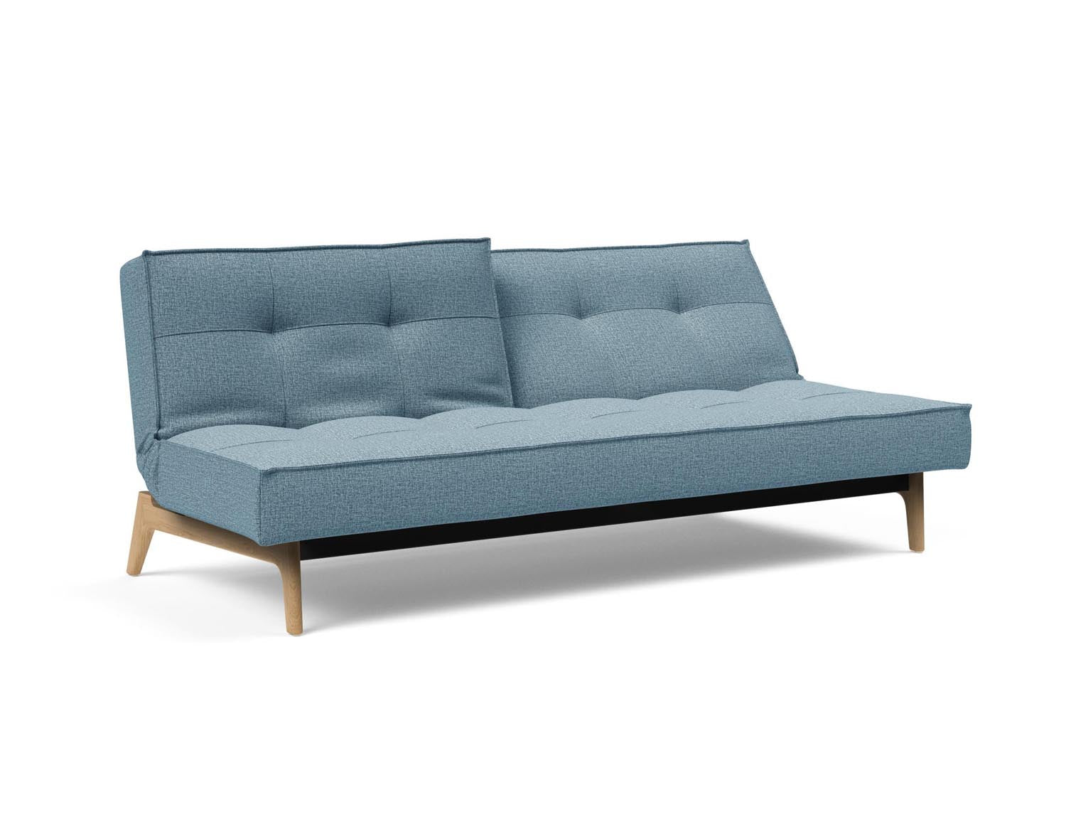 Das Splitback Sofabett 115 Eik von Innovation Living vereint stilvolle Eleganz mit praktischer Vielseitigkeit – ideal für Ihr Zuhause.