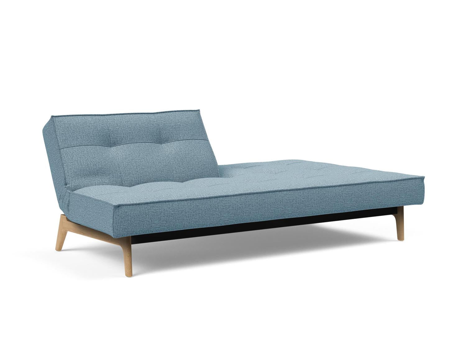 Das Splitback Sofabett 115 Eik von Innovation Living vereint stilvolle Eleganz mit praktischer Vielseitigkeit – ideal für Ihr Zuhause.