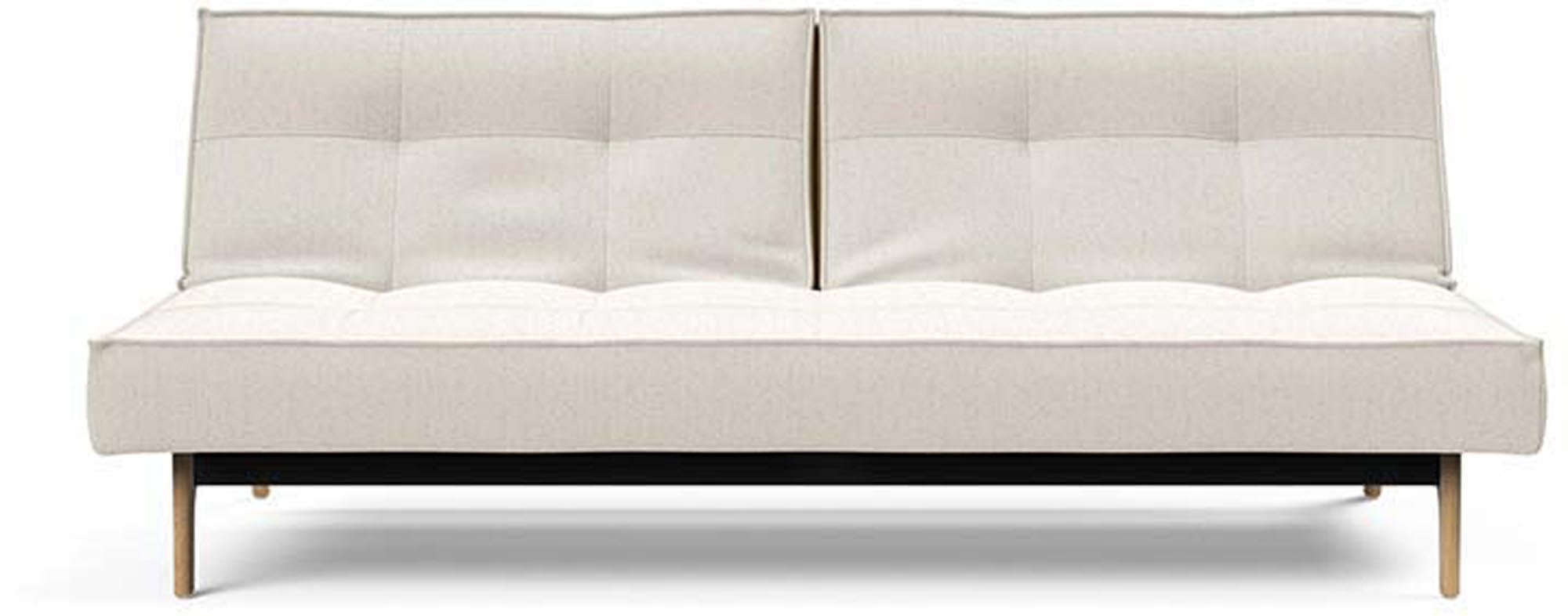 Das Splitback Sofabett 115 Eik von Innovation Living vereint stilvolle Eleganz mit praktischer Vielseitigkeit – ideal für Ihr Zuhause.