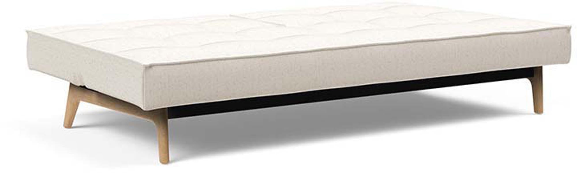 Das Splitback Sofabett 115 Eik von Innovation Living vereint stilvolle Eleganz mit praktischer Vielseitigkeit – ideal für Ihr Zuhause.