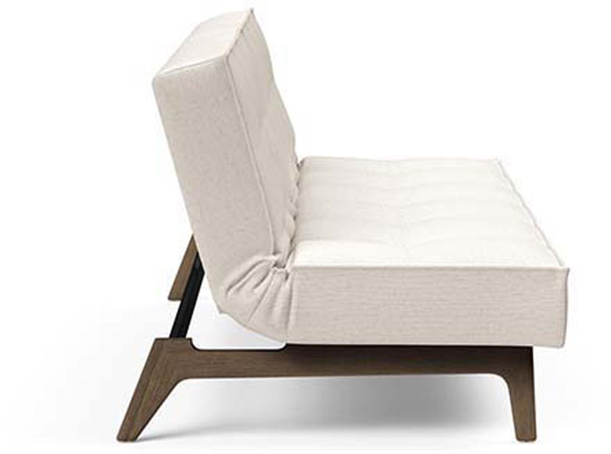 Das Splitback Sofabett 115 Eik von Innovation Living vereint stilvolle Eleganz mit praktischer Vielseitigkeit – ideal für Ihr Zuhause.