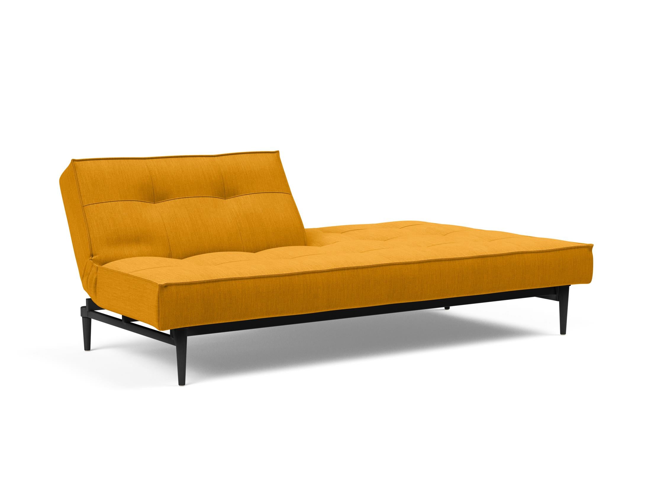 Erleben Sie das stilvolle Splitback Sofabett 115 Styletto von Innovation Living – ideal für flexible Wohnlösungen und zeitgemäßes Design.