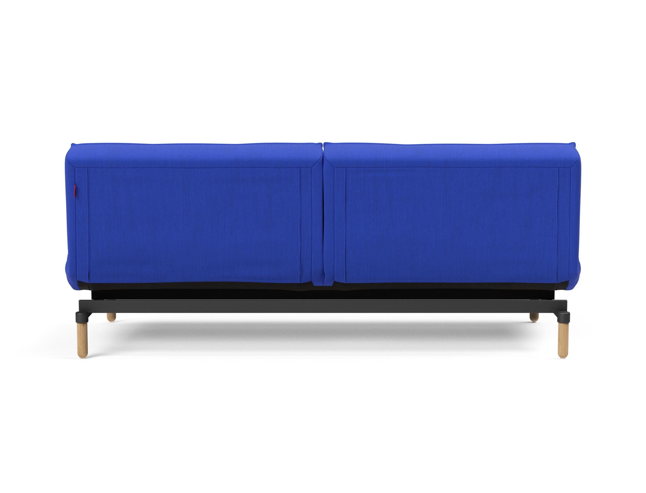 Das Splitback Sofabett 115 Stem von Innovation Living vereint modernes Design mit praktischer Funktionalität, perfekt für Gäste und platzsparende Lösungen.
