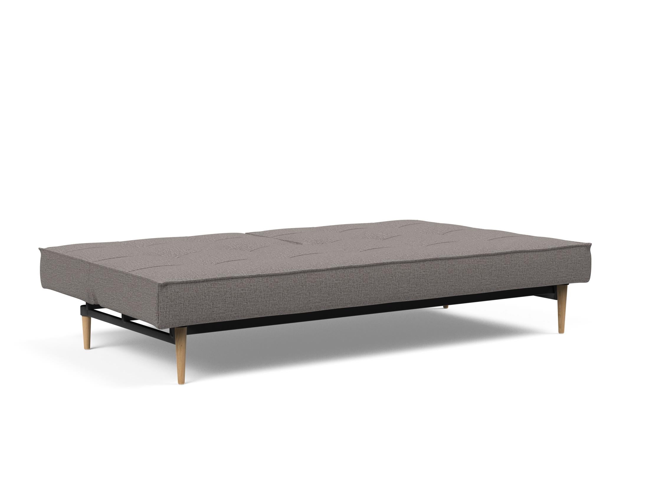 Erleben Sie das stilvolle Splitback Sofabett 115 Styletto von Innovation Living – ideal für flexible Wohnlösungen und zeitgemäßes Design.