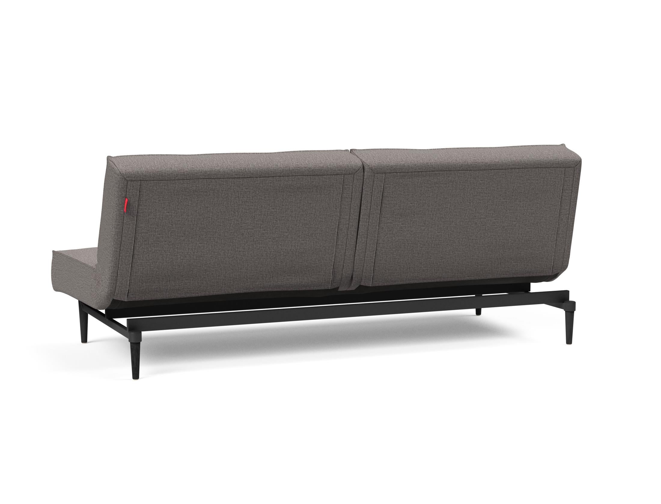Erleben Sie das stilvolle Splitback Sofabett 115 Styletto von Innovation Living – ideal für flexible Wohnlösungen und zeitgemäßes Design.