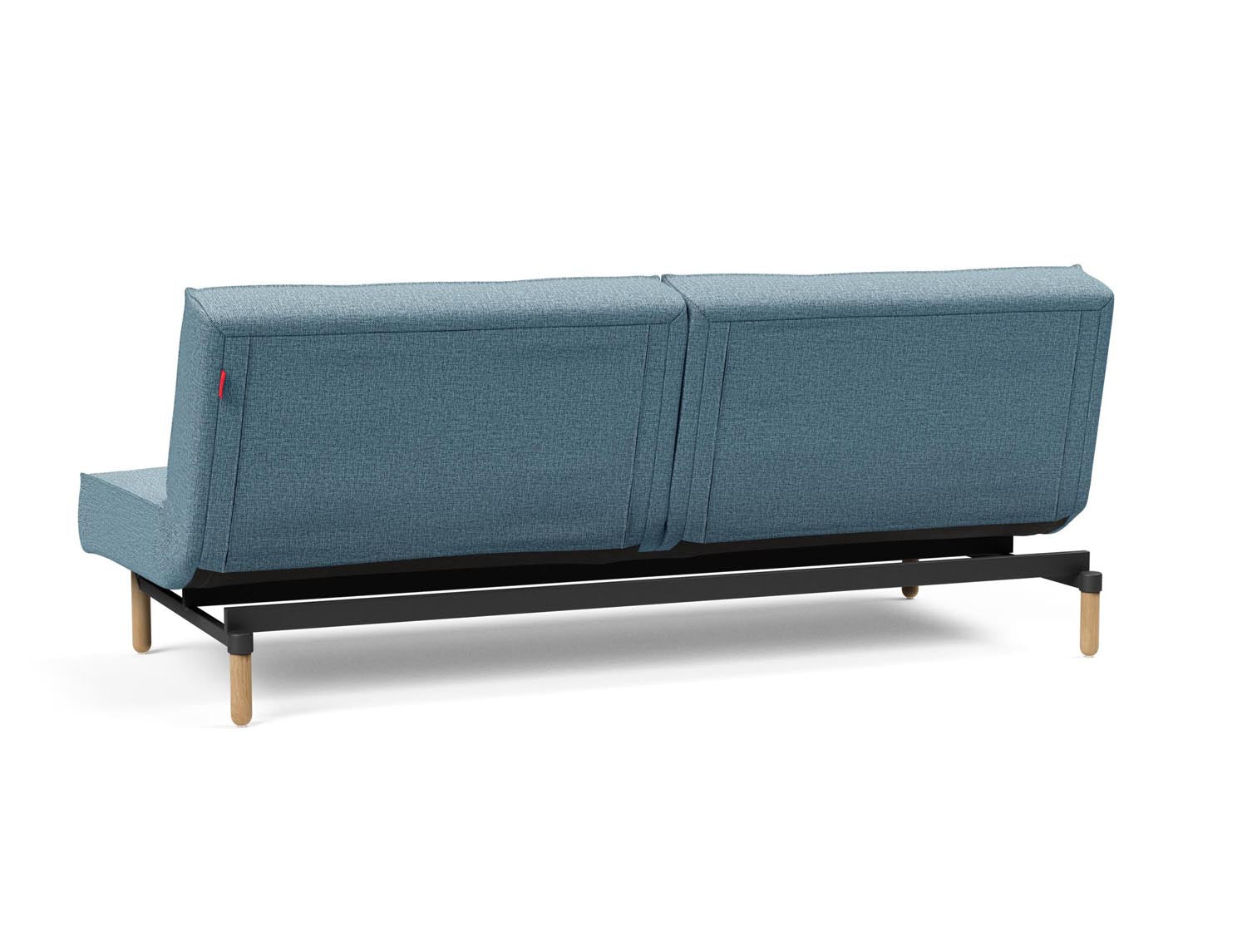 Das Splitback Sofabett 115 Stem von Innovation Living bietet stilvolle Flexibilität und Komfort, ideal für kleine Räume und Übernachtungsgäste.