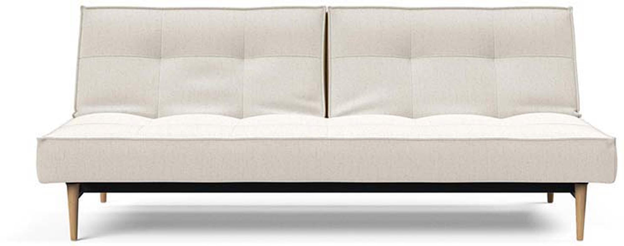 Erleben Sie das stilvolle Splitback Sofabett 115 Styletto von Innovation Living – ideal für flexible Wohnlösungen und zeitgemäßes Design.