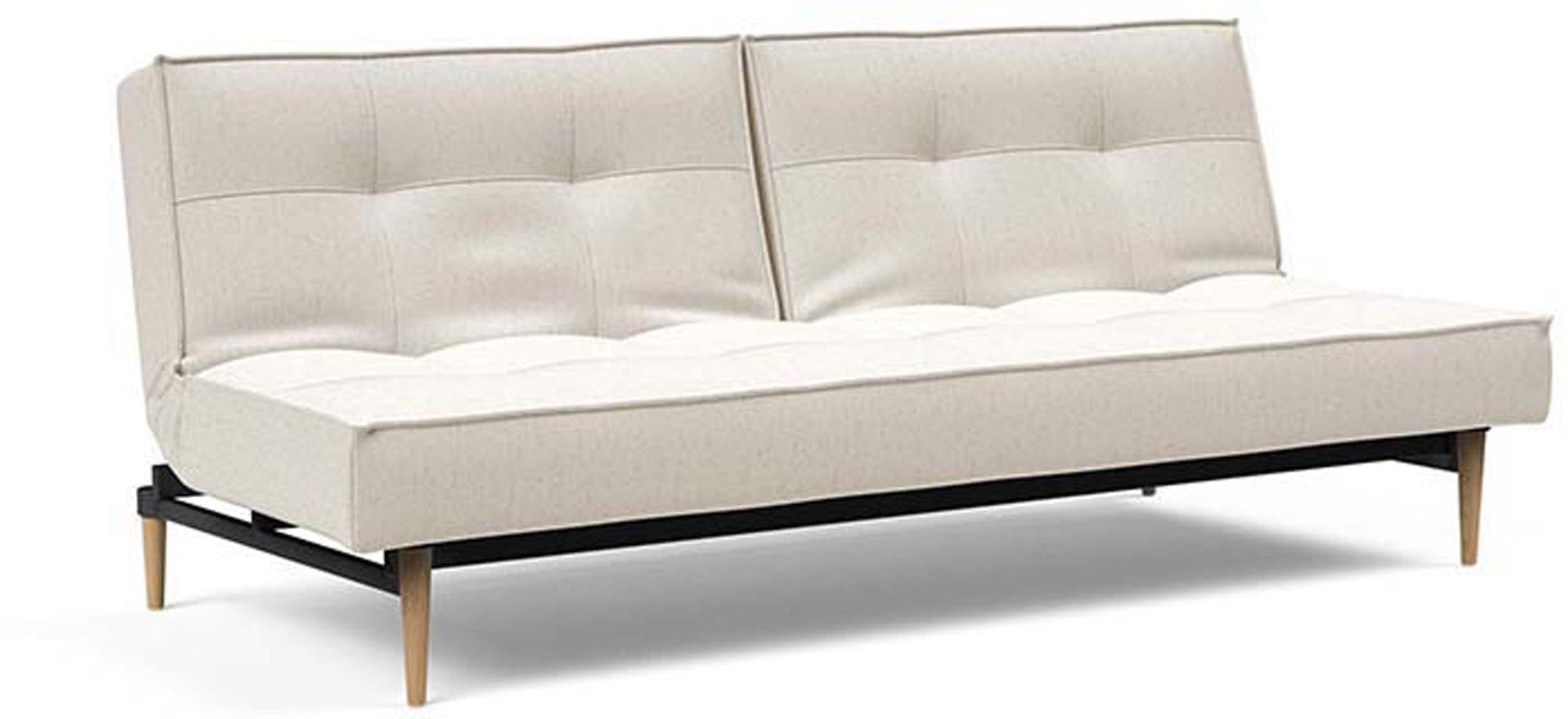 Erleben Sie das stilvolle Splitback Sofabett 115 Styletto von Innovation Living – ideal für flexible Wohnlösungen und zeitgemäßes Design.