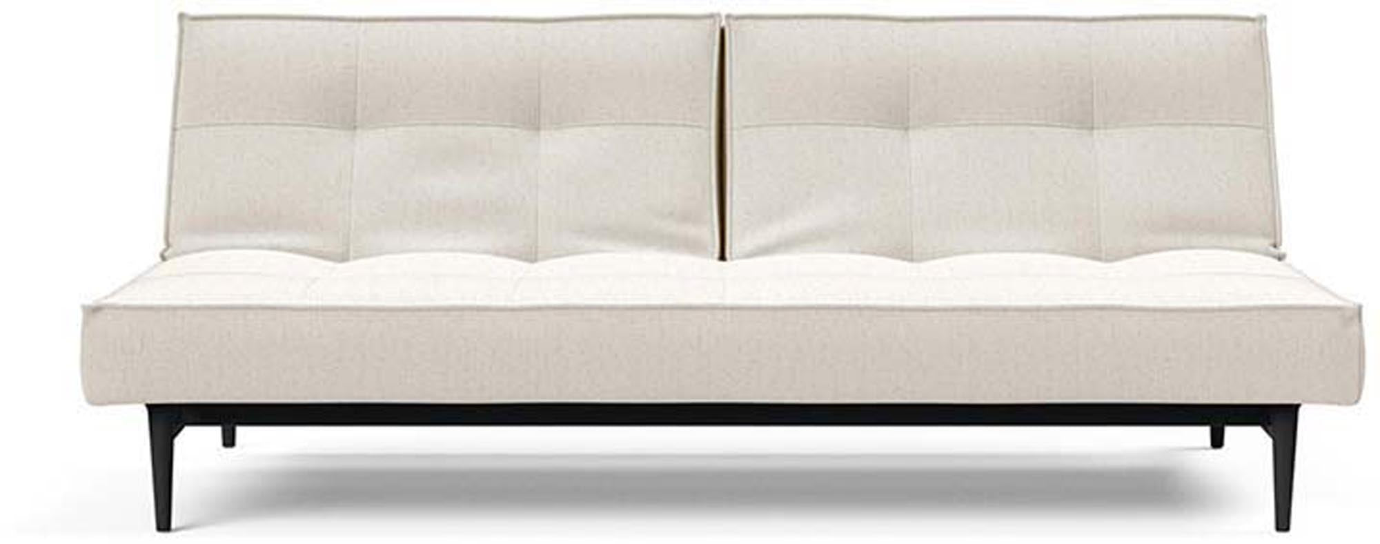 Erleben Sie das stilvolle Splitback Sofabett 115 Styletto von Innovation Living – ideal für flexible Wohnlösungen und zeitgemäßes Design.