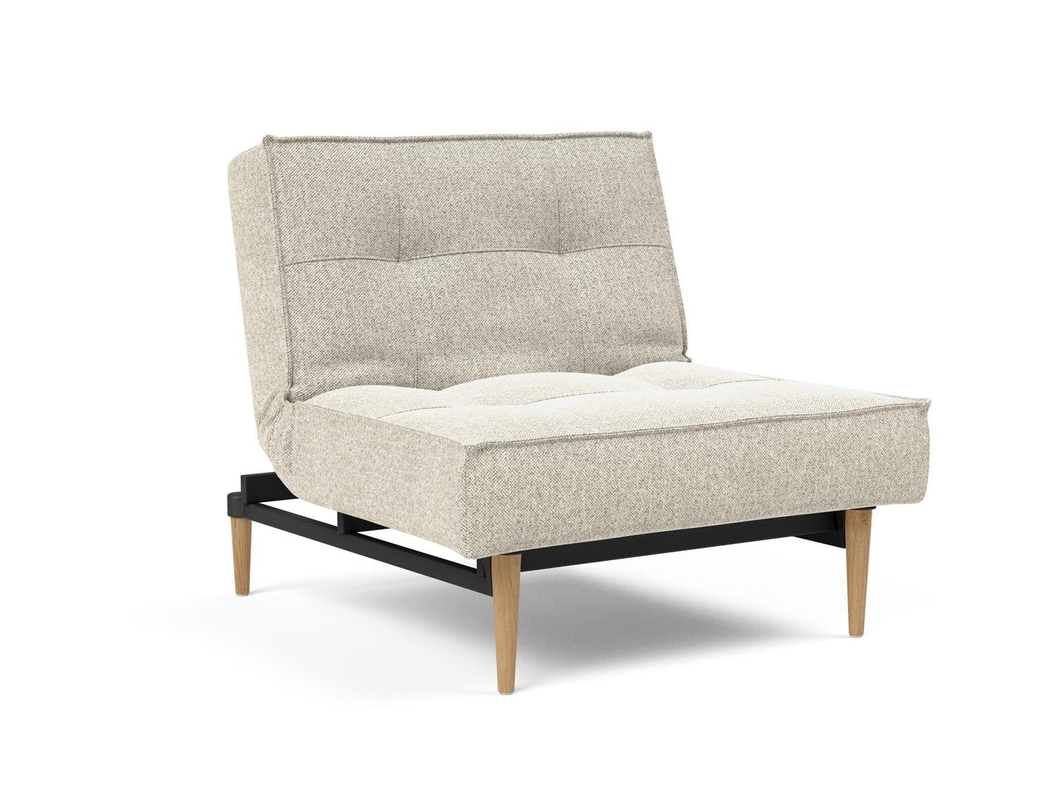 Erleben Sie den Splitback Styletto Sessel von Innovation Living – ein stilvolles, multifunktionales Design, das jeden Raum aufwertet.