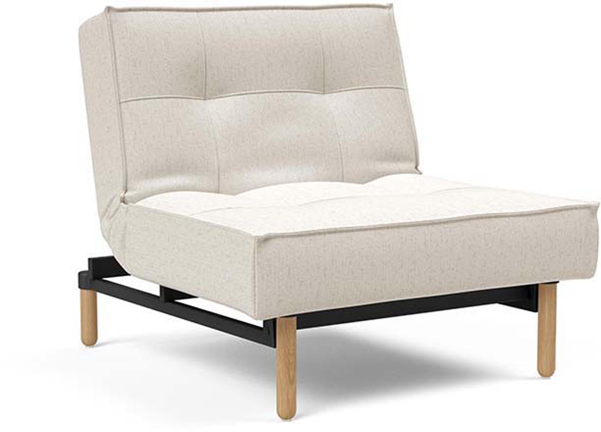 Der Splitback Stem Sessel von Innovation Living vereint modernes Design mit Komfort und Flexibilität, ideal für jedes Wohnkonzept.