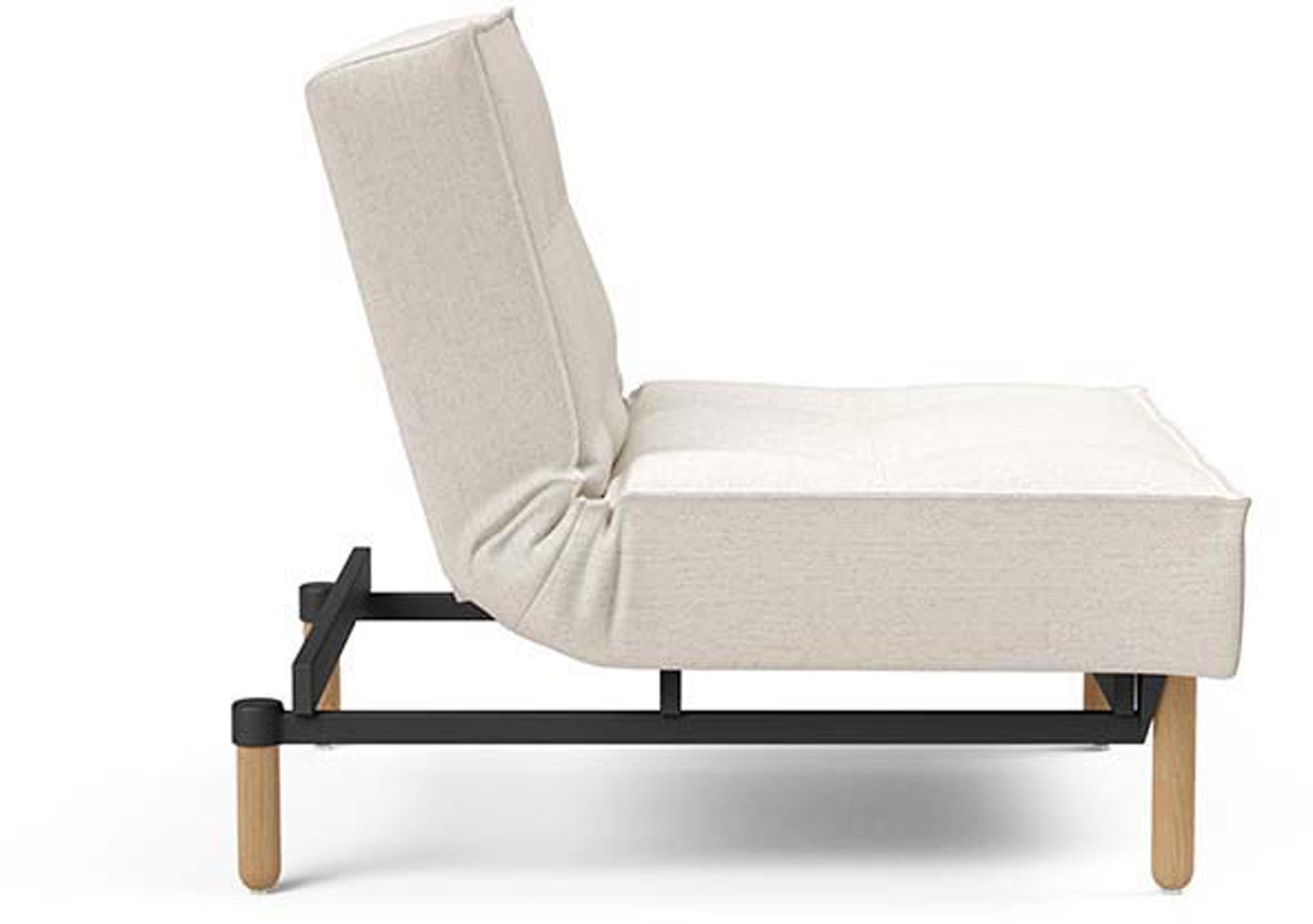 Der Splitback Stem Sessel von Innovation Living vereint modernes Design mit Komfort und Flexibilität, ideal für jedes Wohnkonzept.