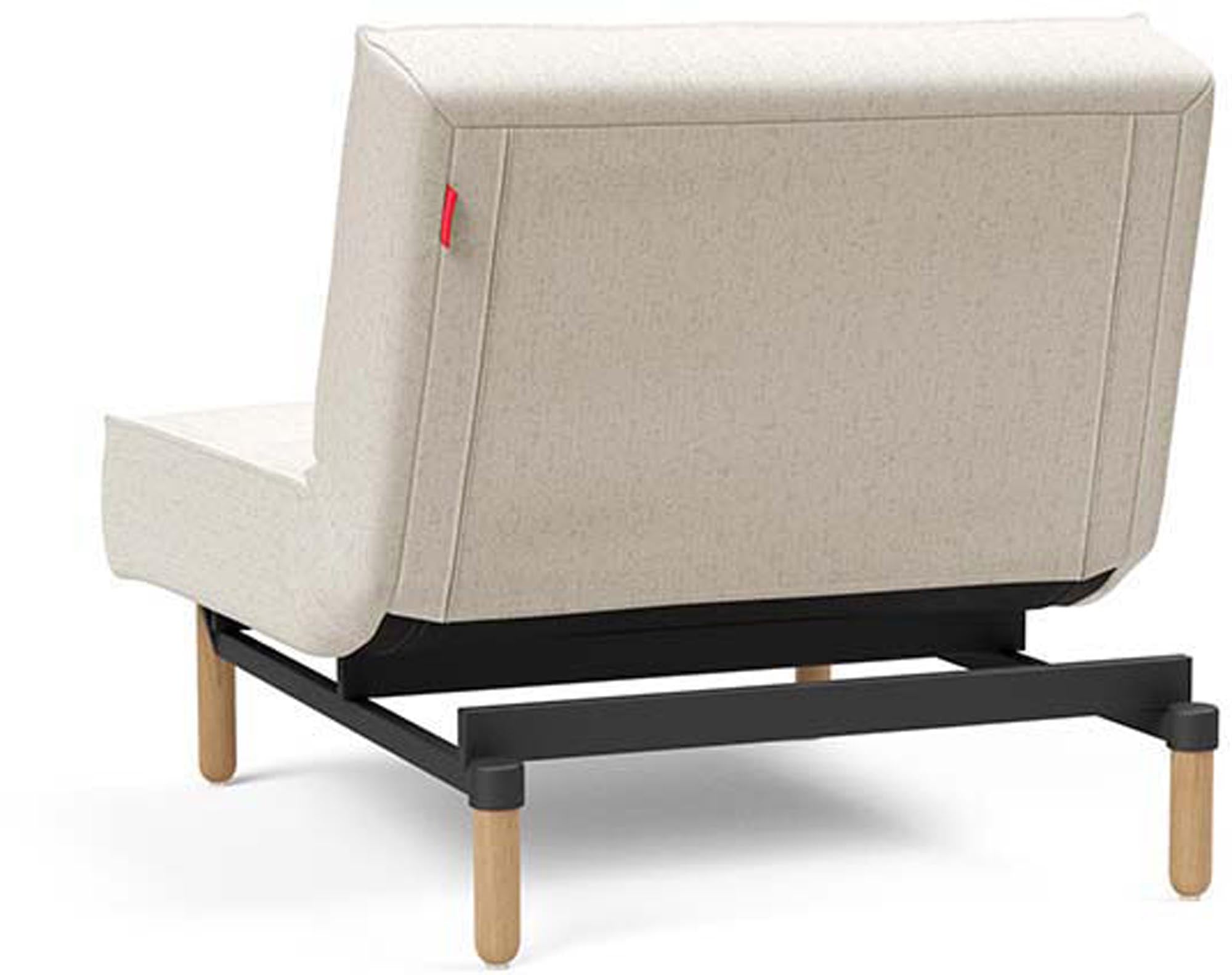 Der Splitback Stem Sessel von Innovation Living vereint modernes Design mit Komfort und Flexibilität, ideal für jedes Wohnkonzept.