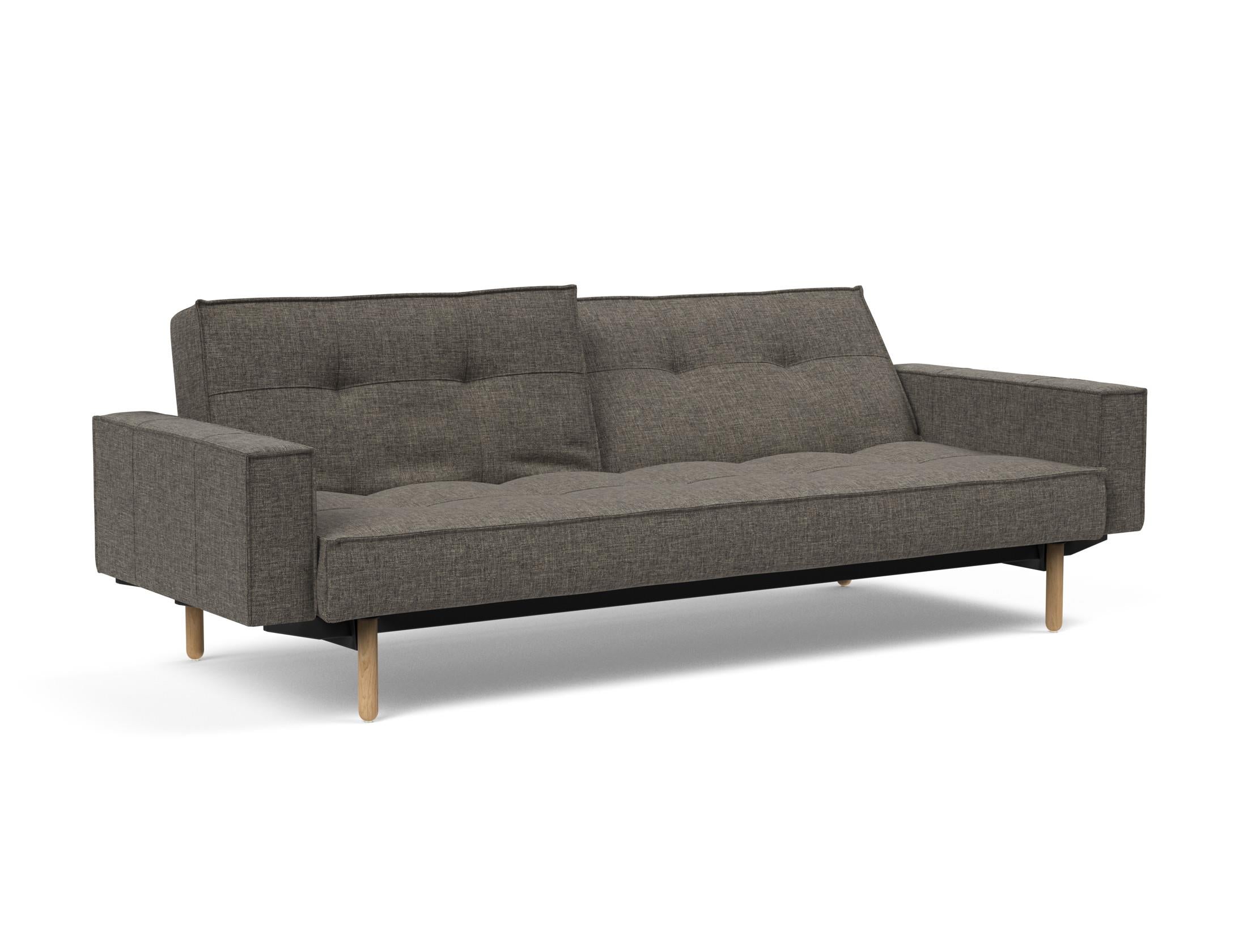 Das Splitback Sofabett 115 Stem von Innovation Living vereint modernes Design mit Funktionalität. Perfekt für stilvolle Wohnräume und Gästezimmer.