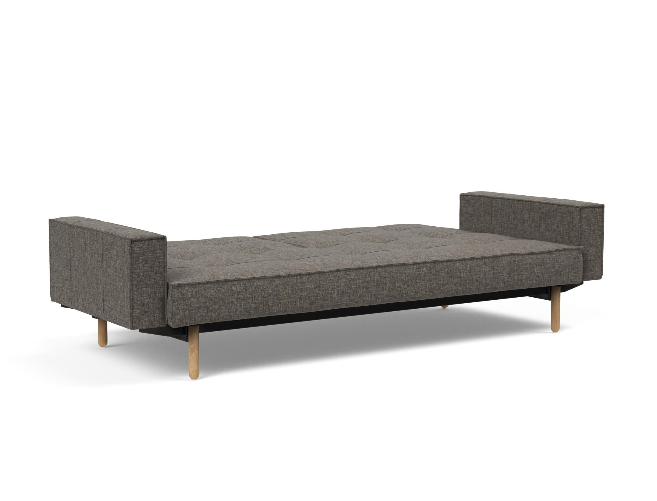Das Splitback Sofabett 115 Stem von Innovation Living vereint modernes Design mit Funktionalität. Perfekt für stilvolle Wohnräume und Gästezimmer.