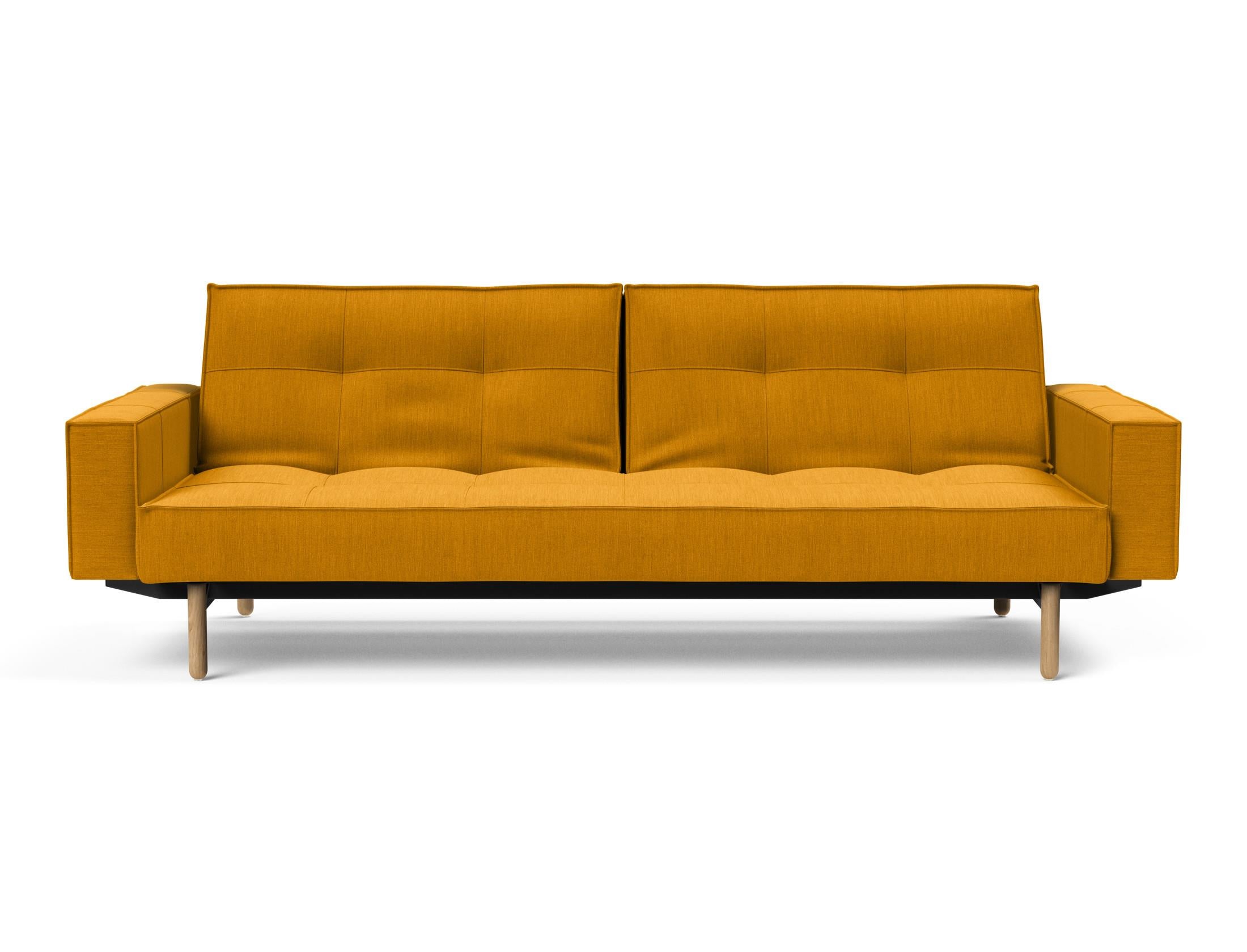 Das Splitback Sofabett 115 Stem von Innovation Living vereint modernes Design mit Funktionalität. Perfekt für stilvolle Wohnräume und Gästezimmer.