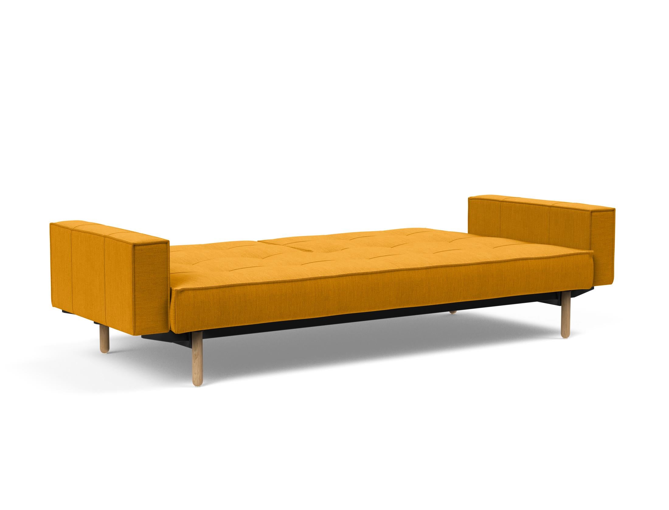 Das Splitback Sofabett 115 Stem von Innovation Living vereint modernes Design mit Funktionalität. Perfekt für stilvolle Wohnräume und Gästezimmer.