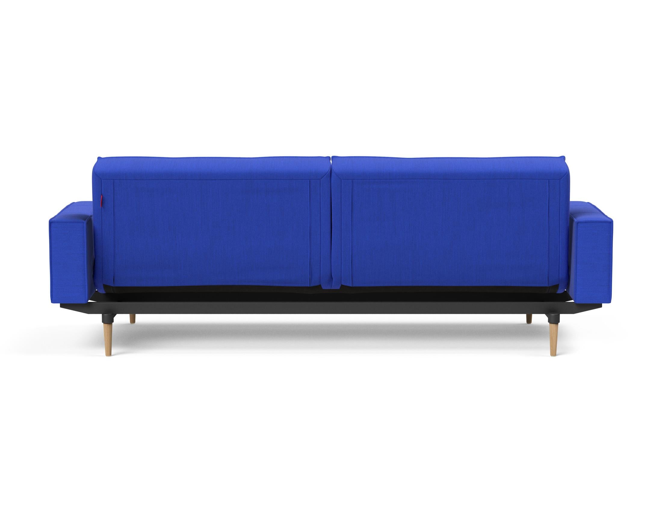 Das Splitback Sofabett 115 Styletto von Innovation Living kombiniert elegantes Design mit praktischer Funktionalität. Perfekt für jedes Zuhause.
