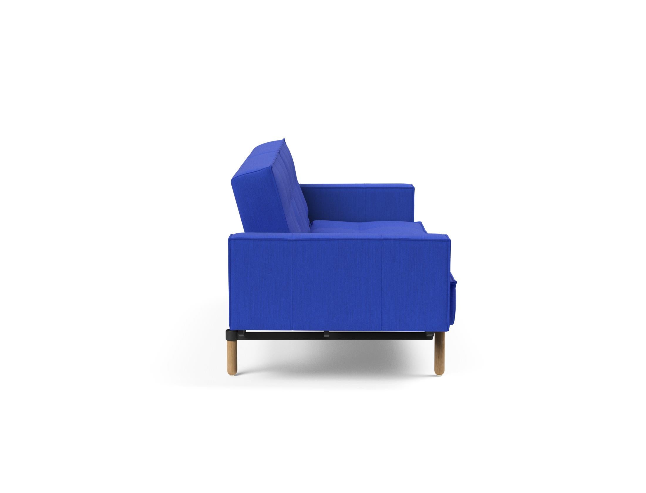 Das stilvolle Splitback Sofabett 115 Stem von Innovation Living vereint Funktionalität und Design, ideal für jedes moderne Wohnambiente.