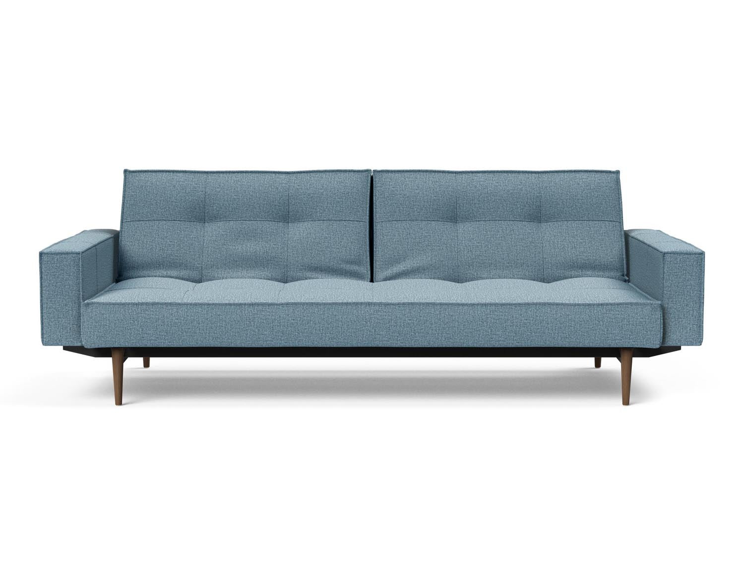 Das Splitback Sofabett 115 Styletto vereint elegantes Design mit praktischer Funktionalität. Ideal für jedes Zuhause, bietet es optimalen Schlafkomfort und individuelle Gestaltungsmöglichkeiten.
