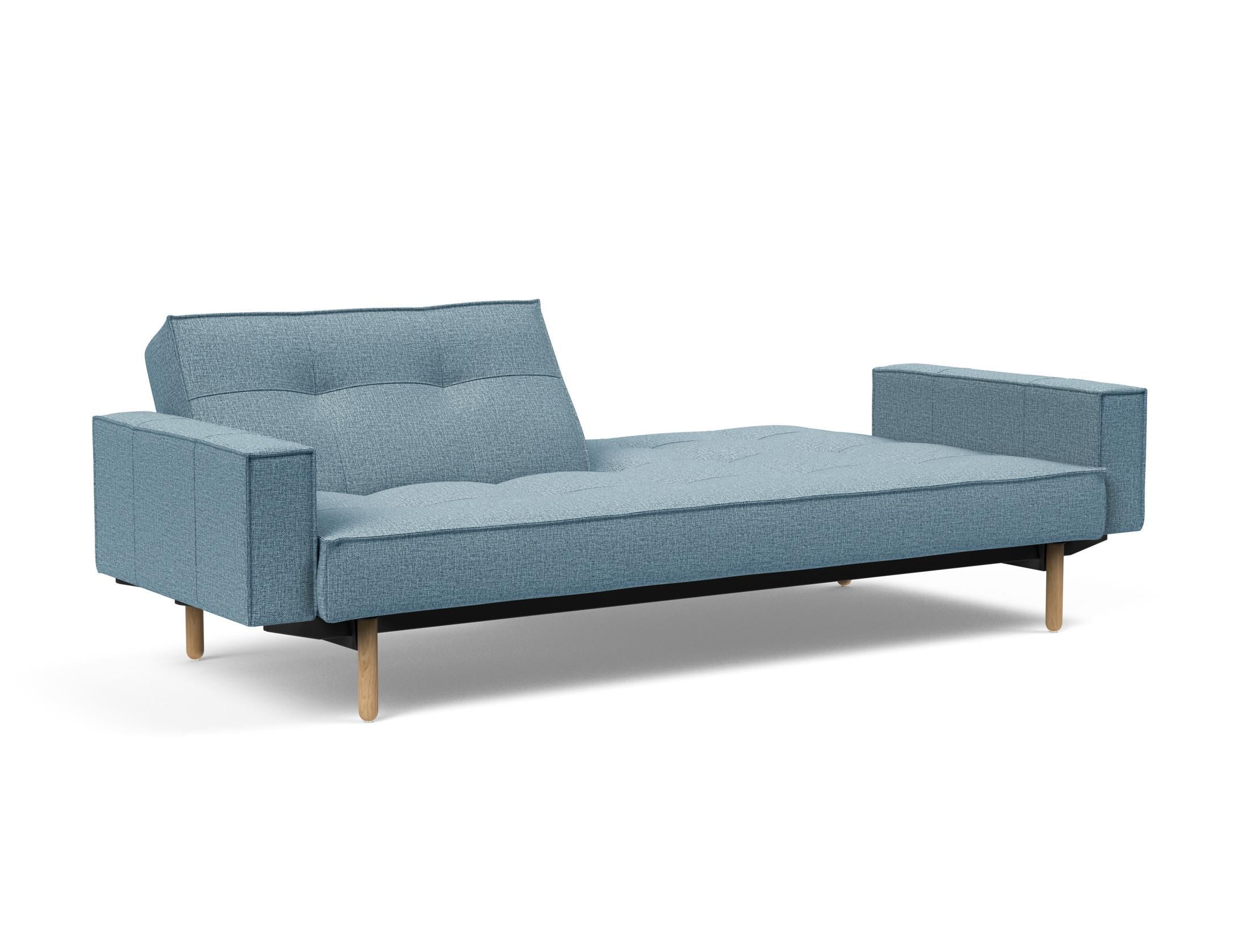 Das Splitback Sofabett 115 Stem von Innovation Living vereint modernes Design mit Funktionalität. Perfekt für stilvolle Wohnräume und Gästezimmer.