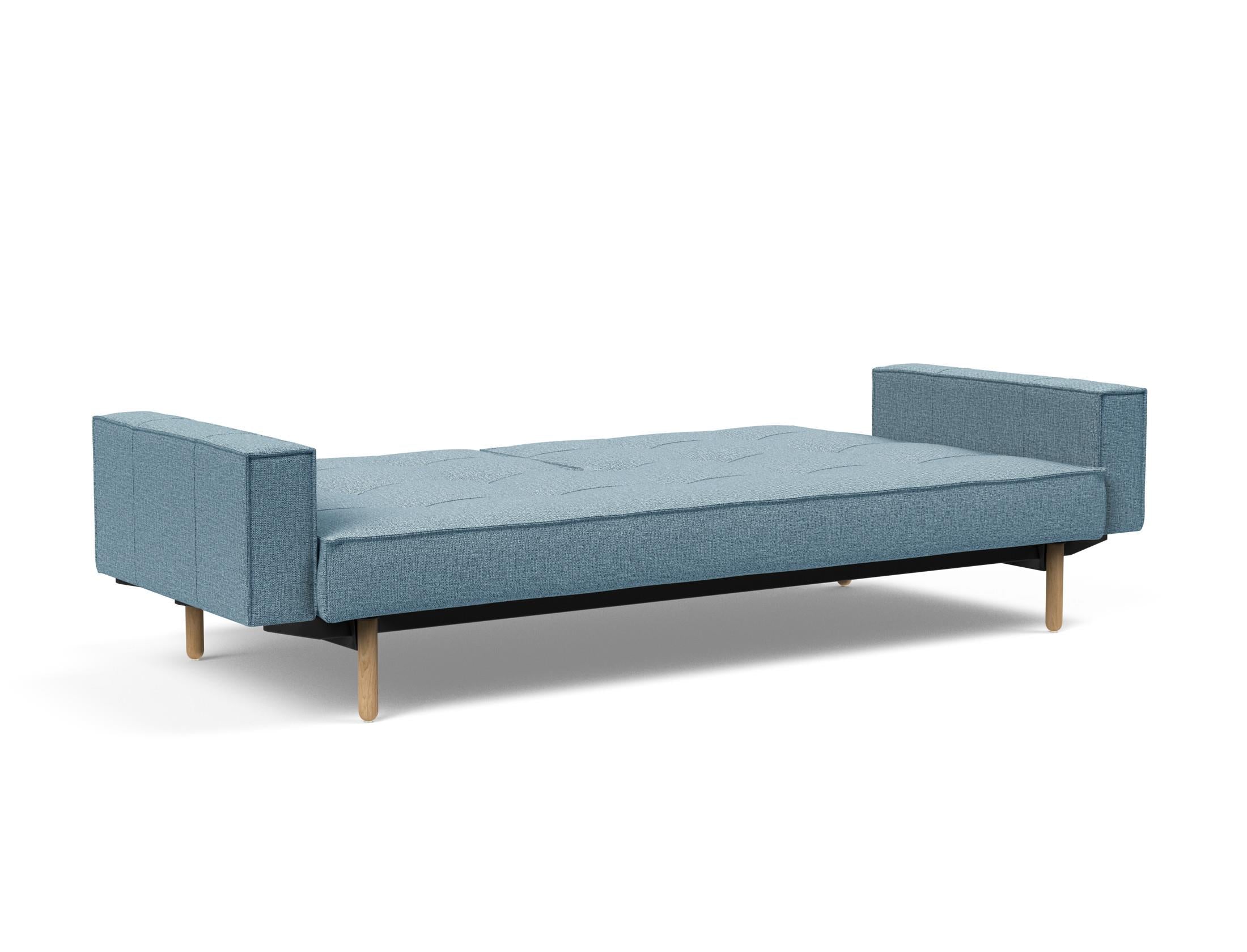 Das Splitback Sofabett 115 Stem von Innovation Living vereint modernes Design mit Funktionalität. Perfekt für stilvolle Wohnräume und Gästezimmer.