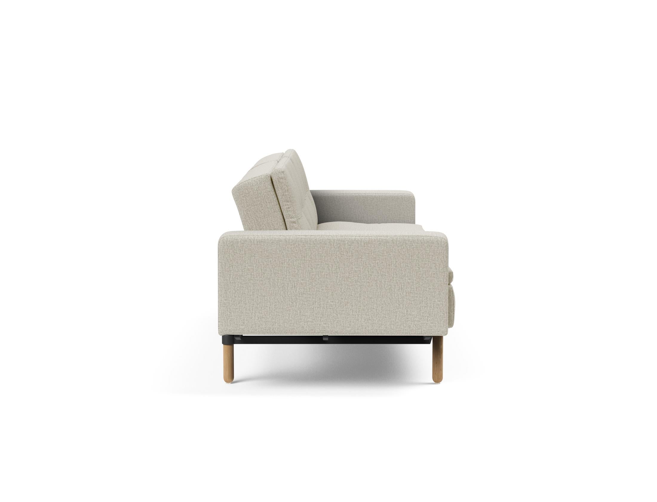 Entdecken Sie das elegante Dublexo Stem Schlafsofa 115 mit Armlehnen von Innovation Living – ideal für stilvolle Entspannung und Schlafkomfort.