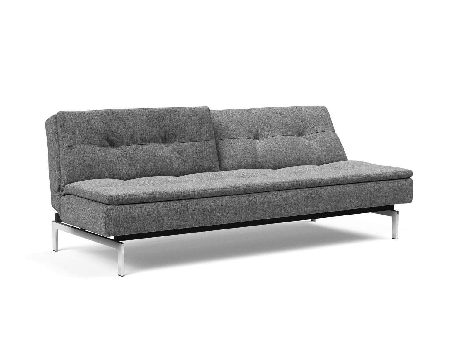 Das Dublexo Chrom Schlafsofa 115 vereint elegantes Design mit praktischer Funktionalität, ideal für kleine Räume und entspannte Momente.