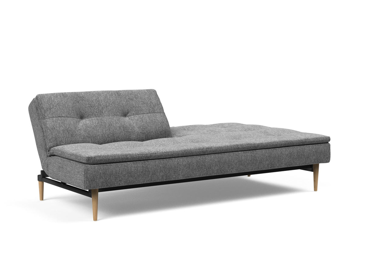 Dublexo Styletto Schlafsofa 115 in 563 Twist Charcoal präsentiert im Onlineshop von KAQTU Design AG. Bettsofa ist von Innovation Living
