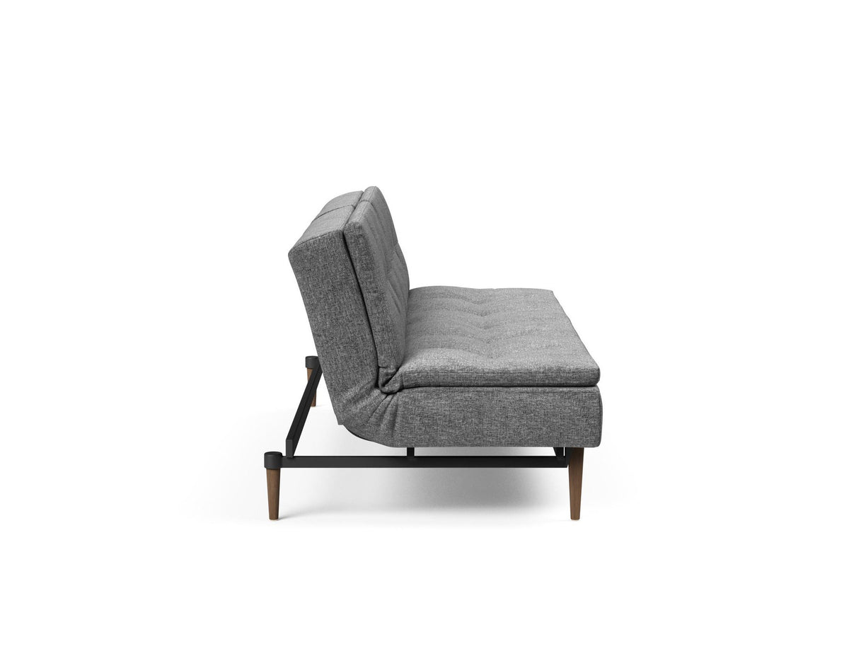 Dublexo Styletto Schlafsofa 115 in 563 Twist Charcoal präsentiert im Onlineshop von KAQTU Design AG. Bettsofa ist von Innovation Living