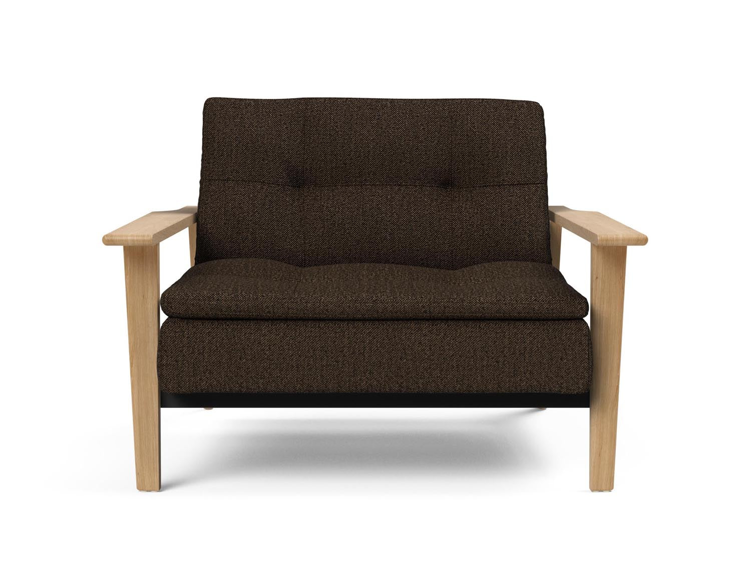 Entdecken Sie den Dublexo Frej Sessel Eiche von Innovation Living – ein eleganter, multifunktionaler Sessel, der Komfort und Design vereint.