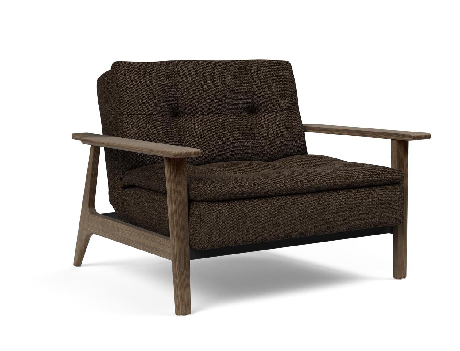 Geniessen Sie den stilvollen Dublexo Frej Sessel in Rauch-Eiche – ideal für modernes Wohnen und entspannte Momente.