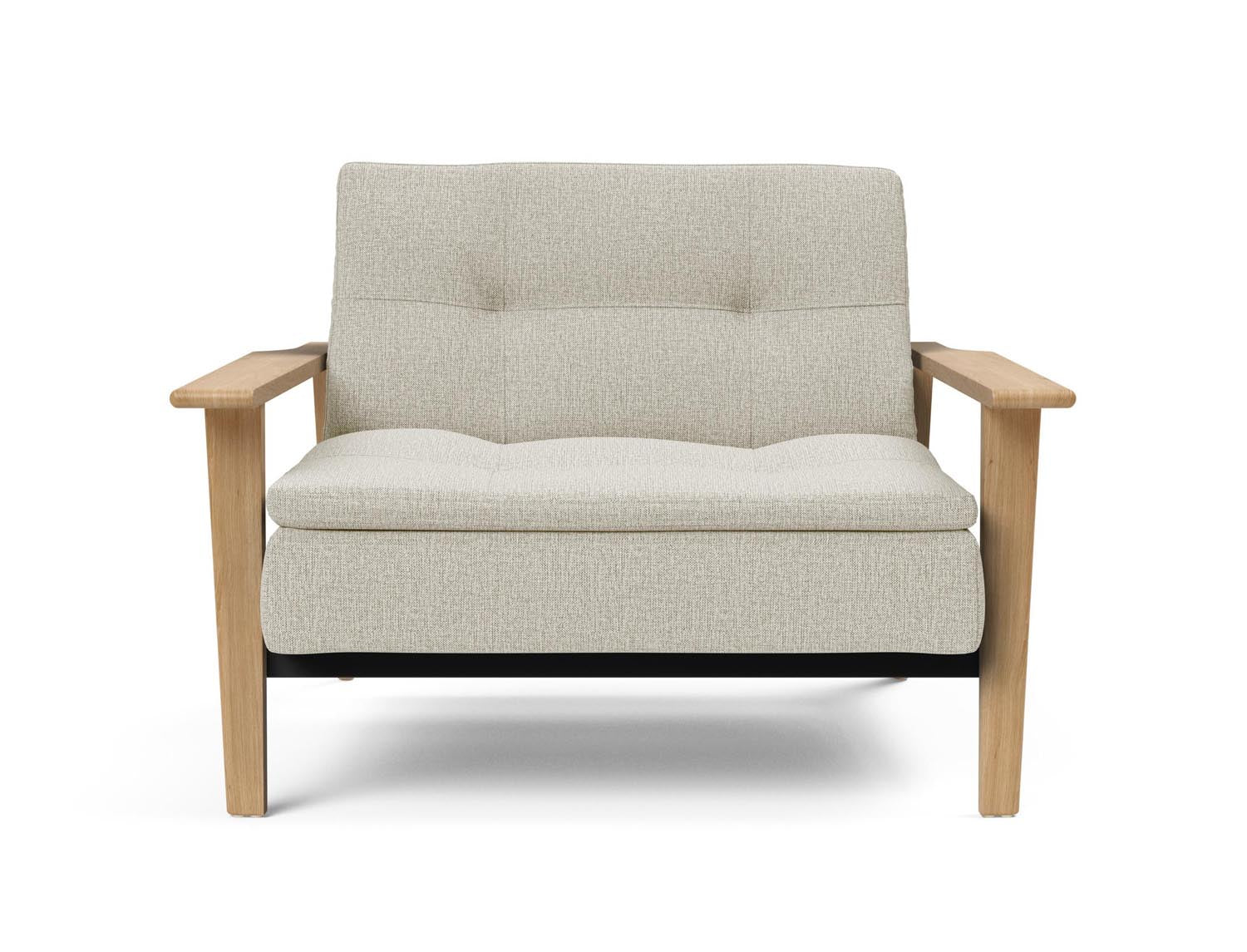 Dublexo Frej Sessel Eiche von Innovation Living: Dänisches Design, hochwertiges Eichenholz, vielseitig, stilvoll und komfortabel für Ihr Zuhause.