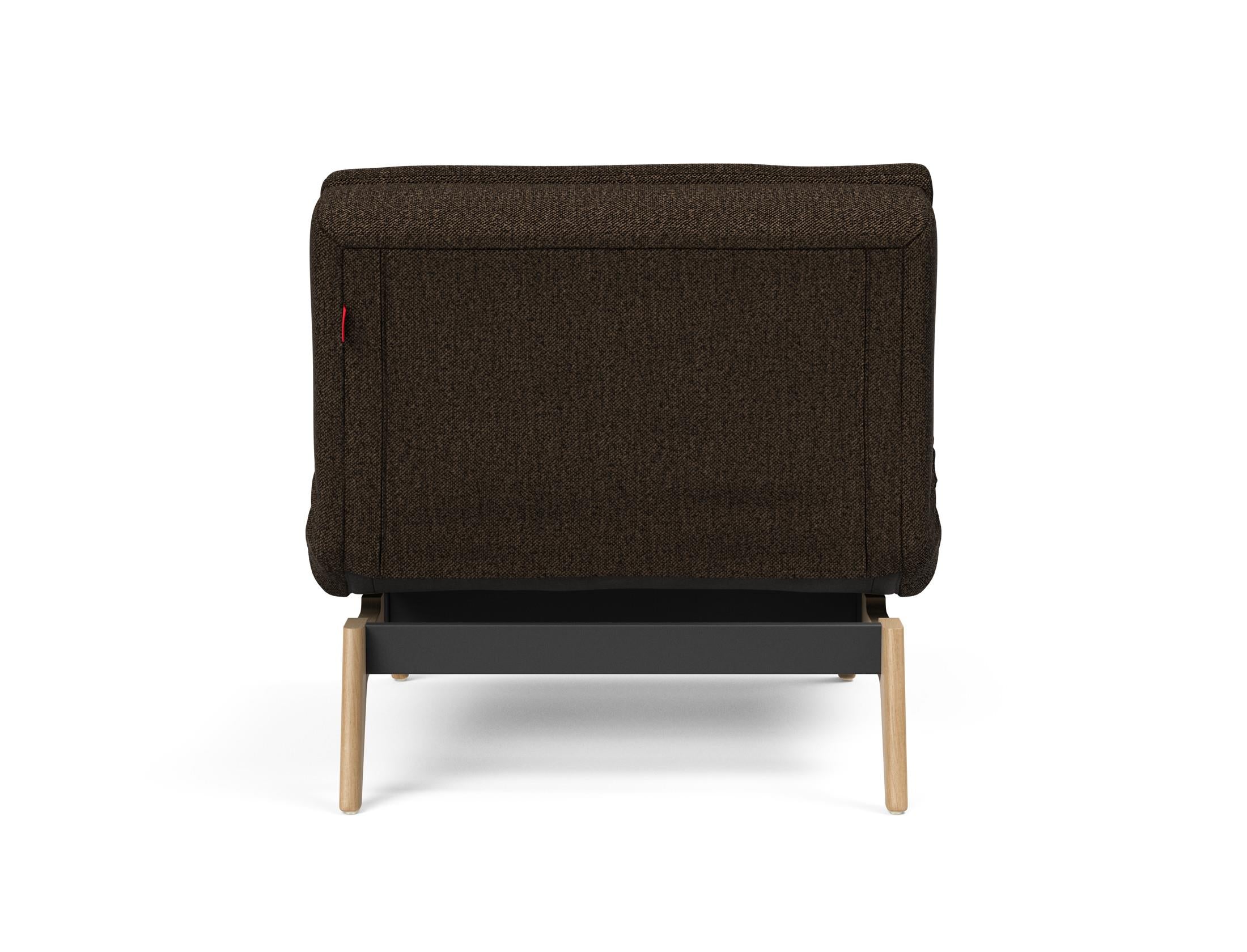 Entdecken Sie den Dublexo Eik Sessel Eiche von Innovation Living – stilvolles Design trifft auf höchsten Sitzkomfort für Ihr Zuhause.