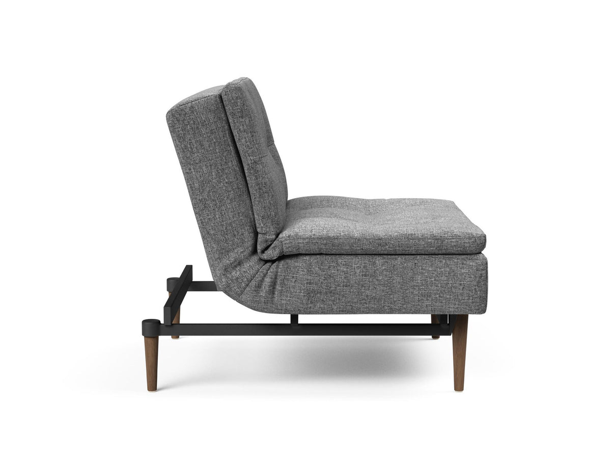 Dublexo Styletto Sessel in 563 Twist Charcoal präsentiert im Onlineshop von KAQTU Design AG. Sessel ist von Innovation Living