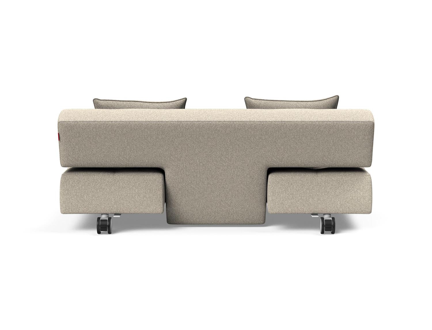 Entdecken Sie das Long Horn D.E.L. Schlafsofa von Innovation Living – ein flexibles Möbelstück, das Komfort und modernes Design vereint.