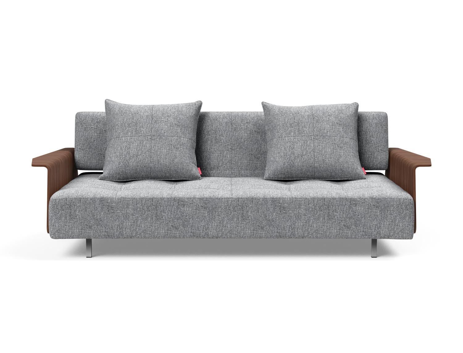 Entdecken Sie das Long Horn D.E.L. Schlafsofa mit Armlehnen von Innovation Living – eine perfekte Kombination aus Komfort und modernem Design für Ihr Zuhause.