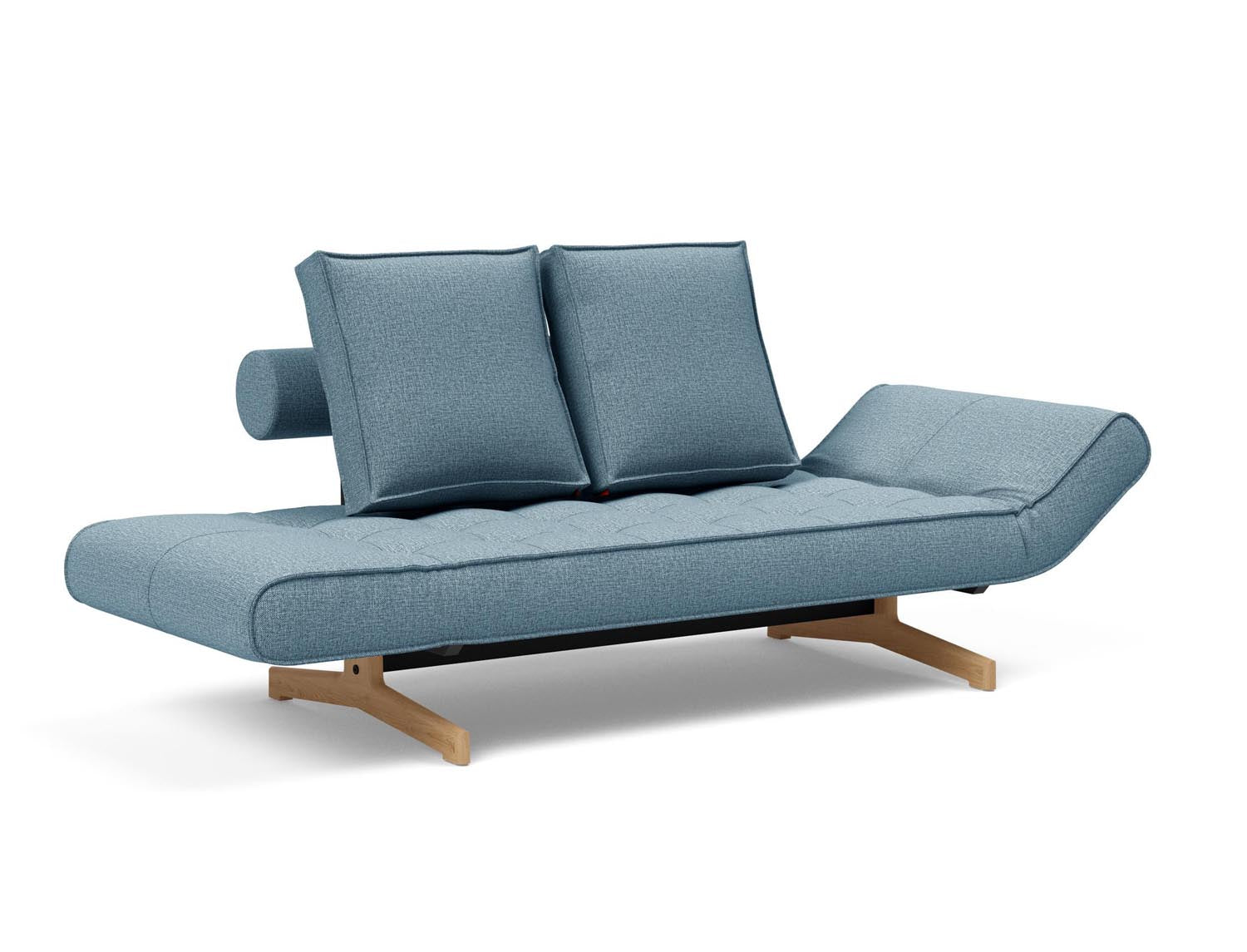 Erleben Sie das Ghia Klappsofa 80 Eiche von Innovation Living – eine elegante Lösung, die Komfort und Vielseitigkeit in jeden Raum bringt.