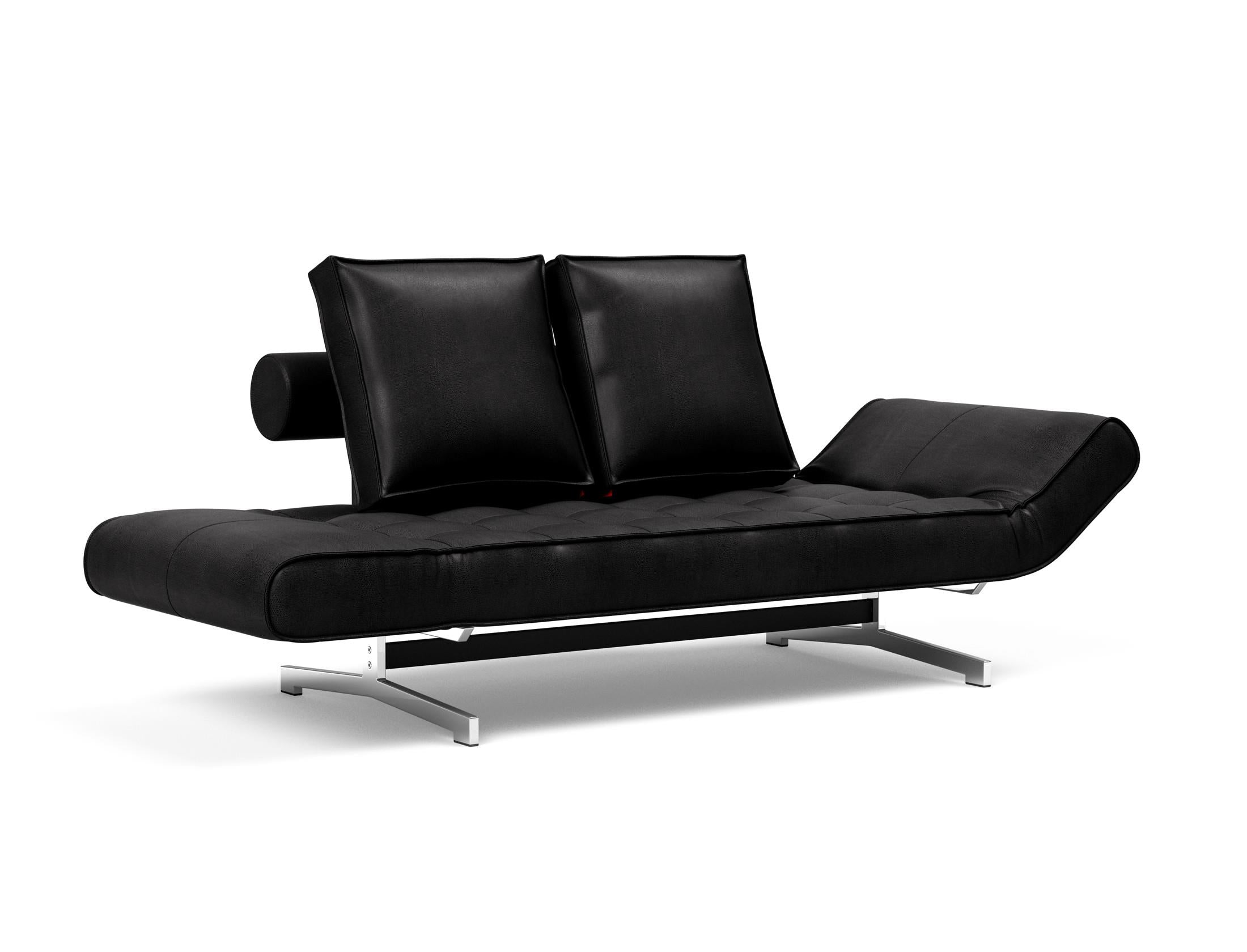 Erleben Sie das Ghia Klappsofa 80 Chrom von Innovation Living – stilvolles Design trifft Funktionalität für Ihr Zuhause.