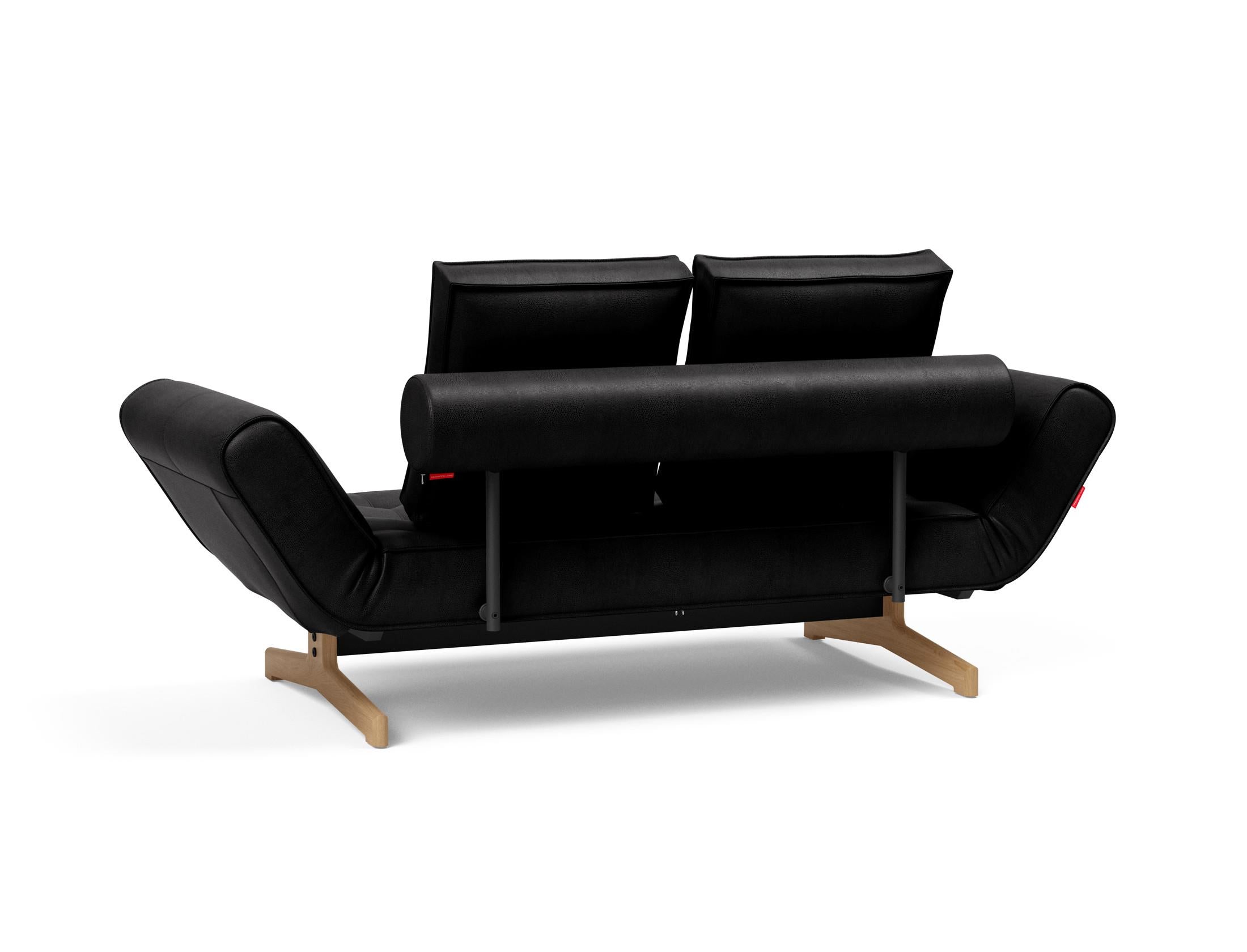 Erleben Sie das Ghia Klappsofa 80 Eiche von Innovation Living – eine elegante Lösung, die Komfort und Vielseitigkeit in jeden Raum bringt.