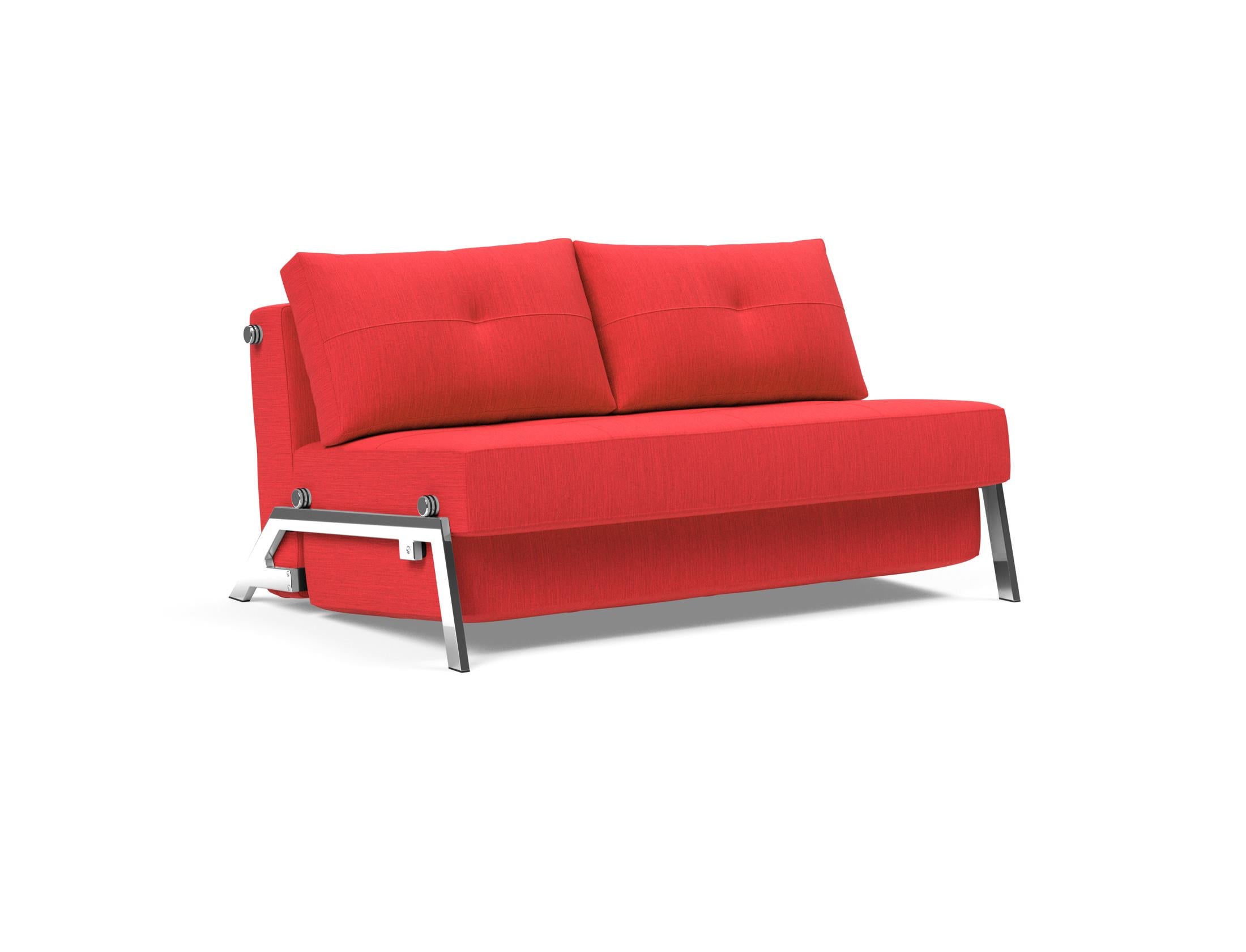 Cubed Klappsofa 140: Stilvolles, platzsparendes Sofa, perfekt für flexible Wohnräume. Optimal für Übernachtungen und entspannte Stunden.