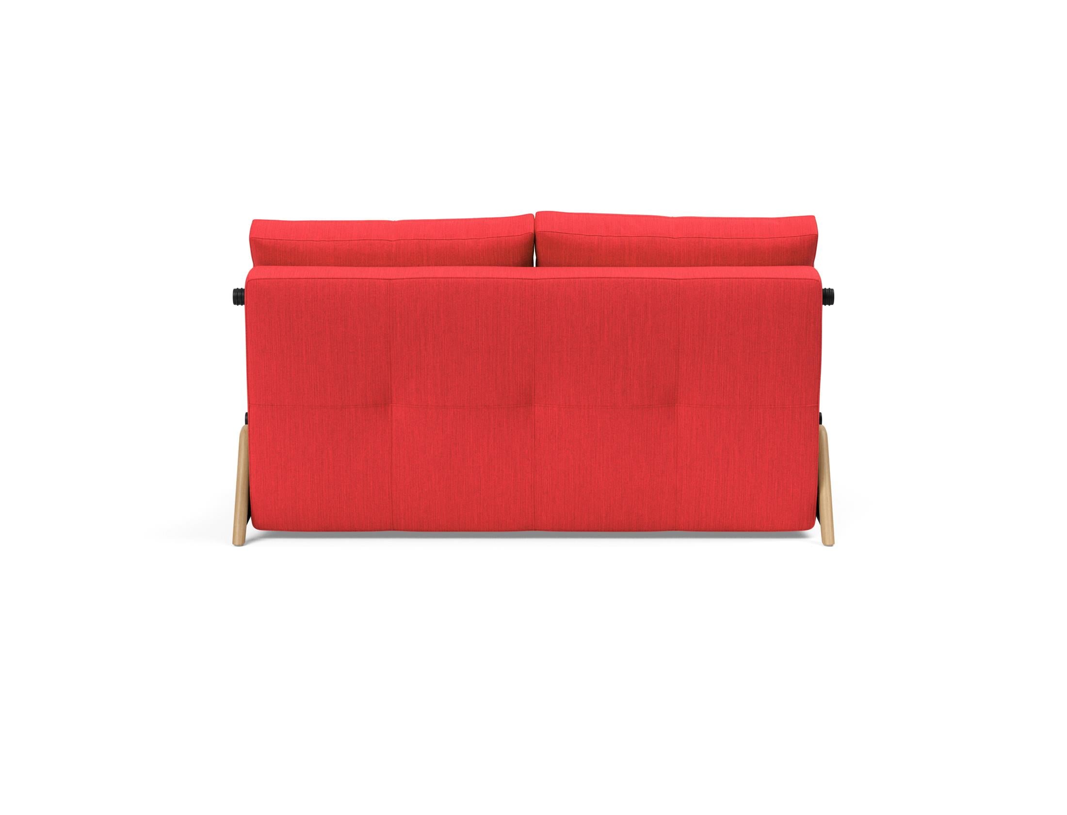 Cubed Klappsofa 140: Stilvolles, platzsparendes Sofa, ideal für moderne Wohnräume. Vielseitig einsetzbar und bequem für jeden Tag.